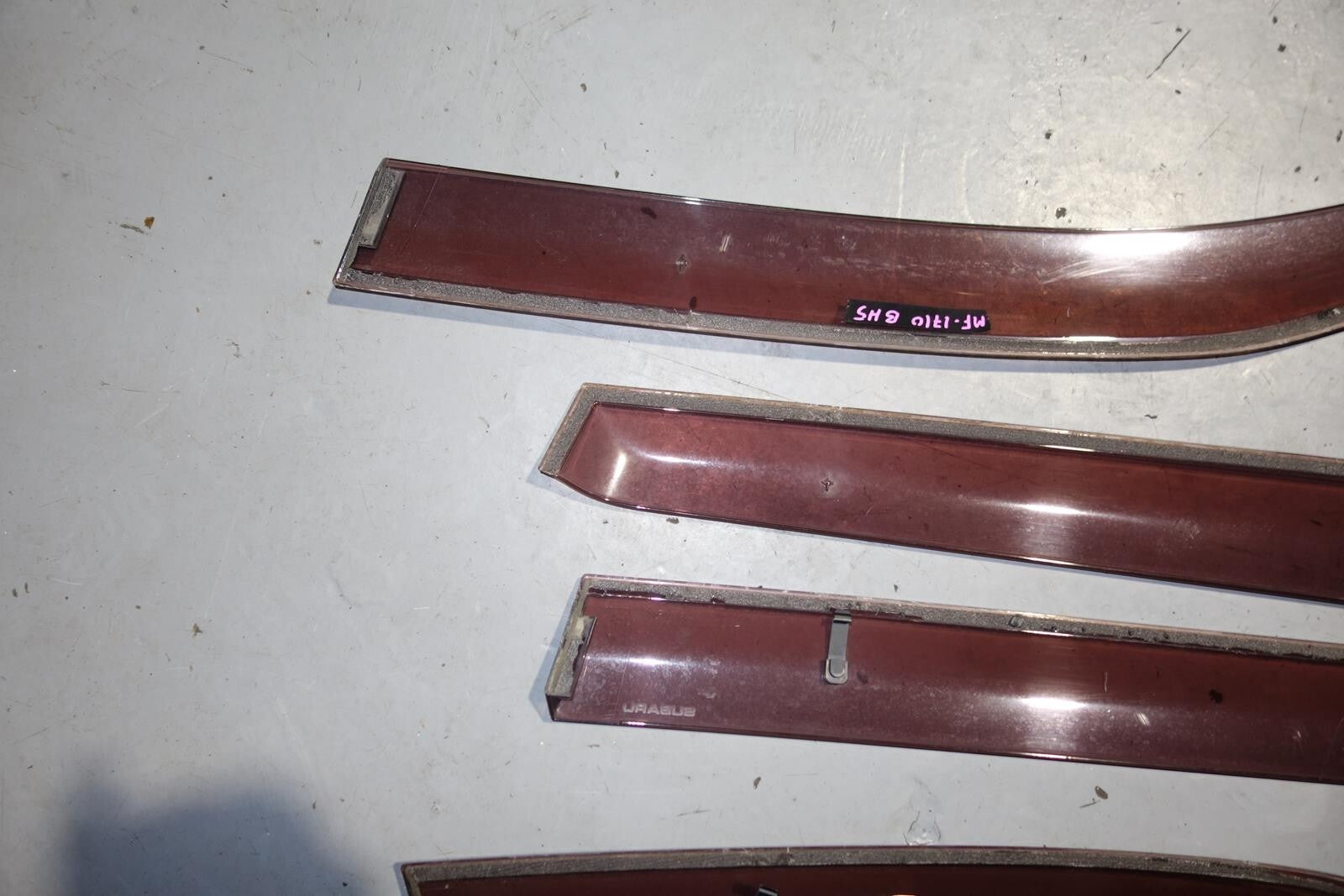 JDM Subaru Forester SH5 SH9 Window Visors Rain Guards 2009 2010 2011 2012 2013