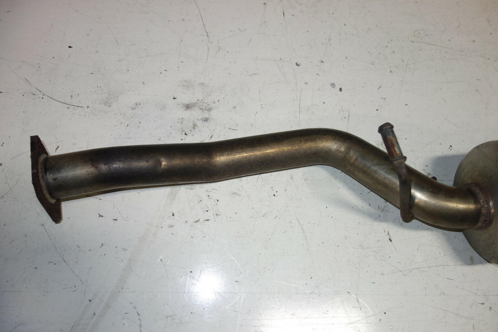 JDM Subaru Impreza WRX STi GENOME Exhaust Muffler Rare GDA GDB