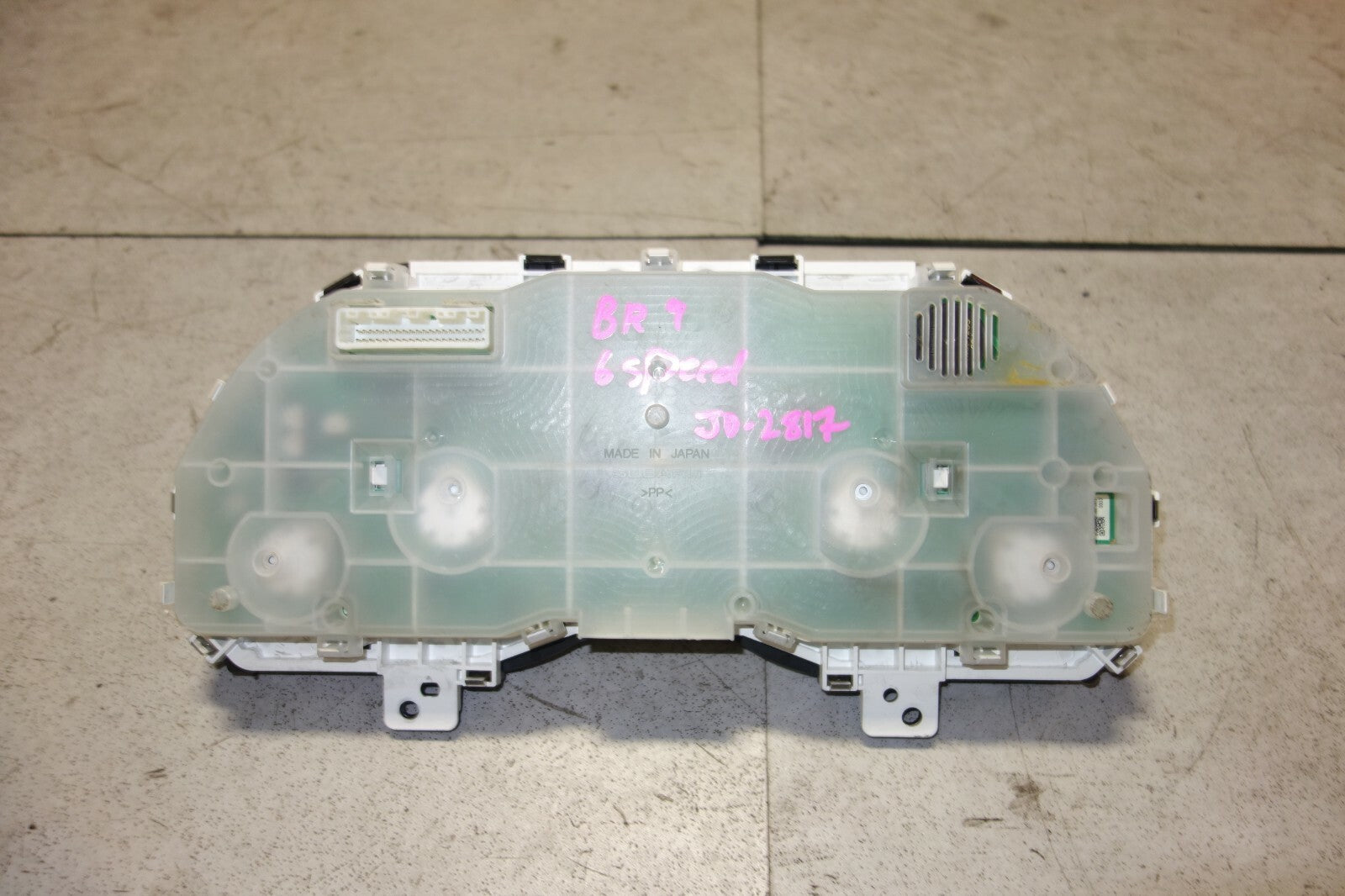 JDM Subaru Legacy BR9 6Speed Gauge Cluster Speedometer 2010 2011 2012 2013 2014