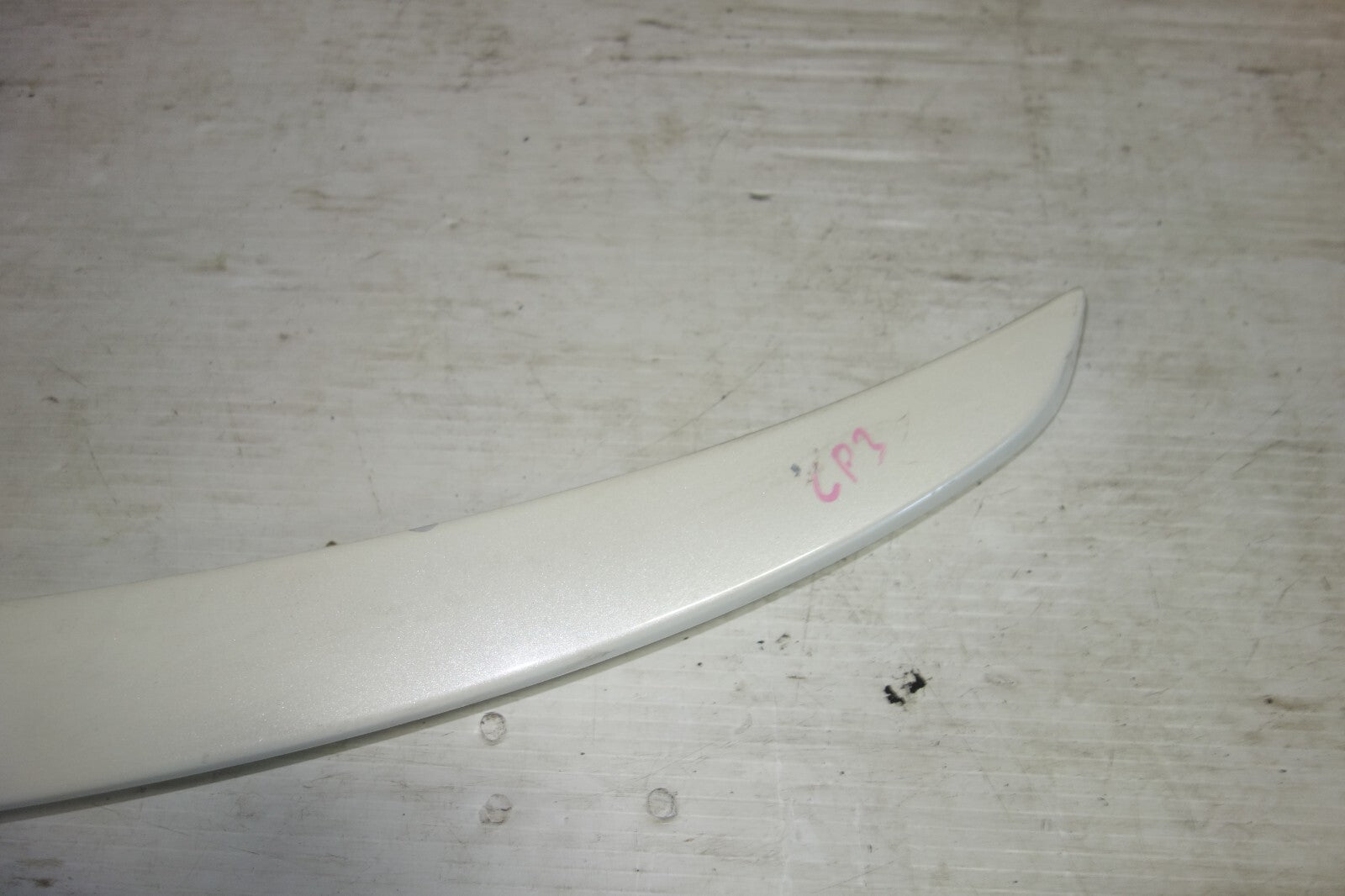 JDM Honda Accord CP3 Rear Flush Spoiler Wing 4-door Sedan White 2008-2012 #6783