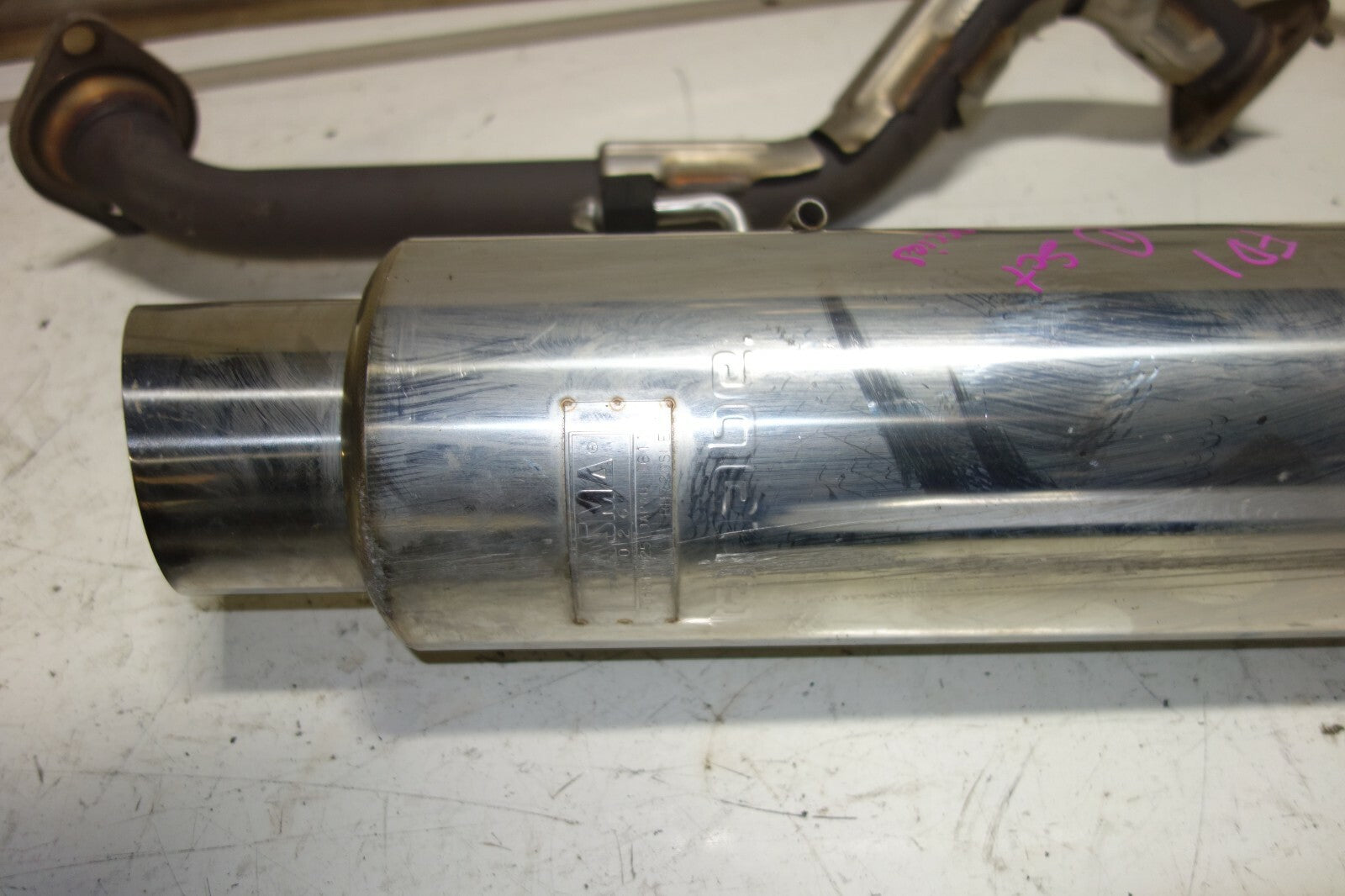JDM Honda Civic FD1 Acura CSX Tanabe Exhaust Muffler Mid Pipe 2006-2011 Sedan