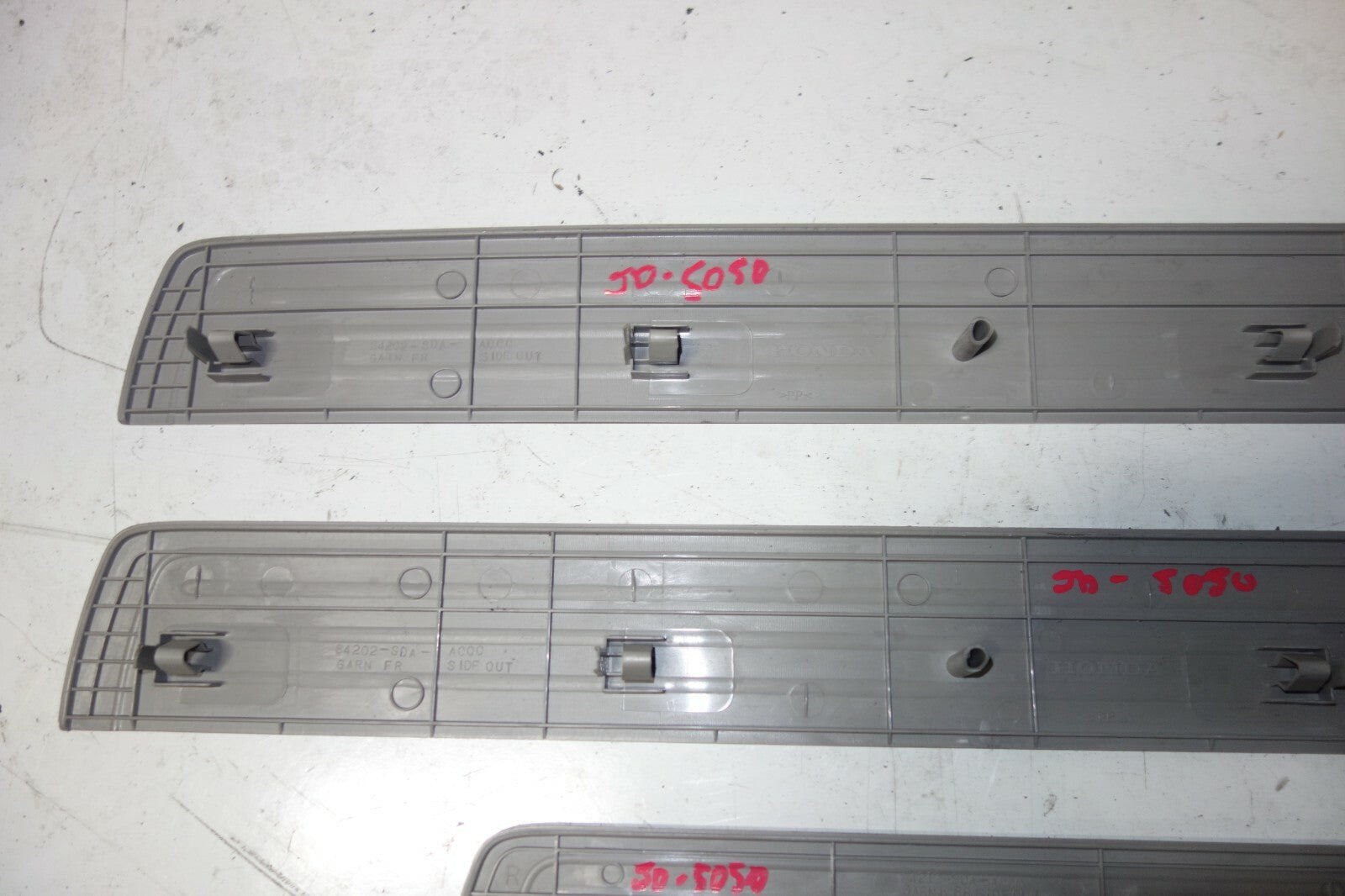 JDM 2003-2007 HONDA INSPIRE ACCORD UC1 DOOR SILLS TRIM SCUFF PLATES SIDE STEPS