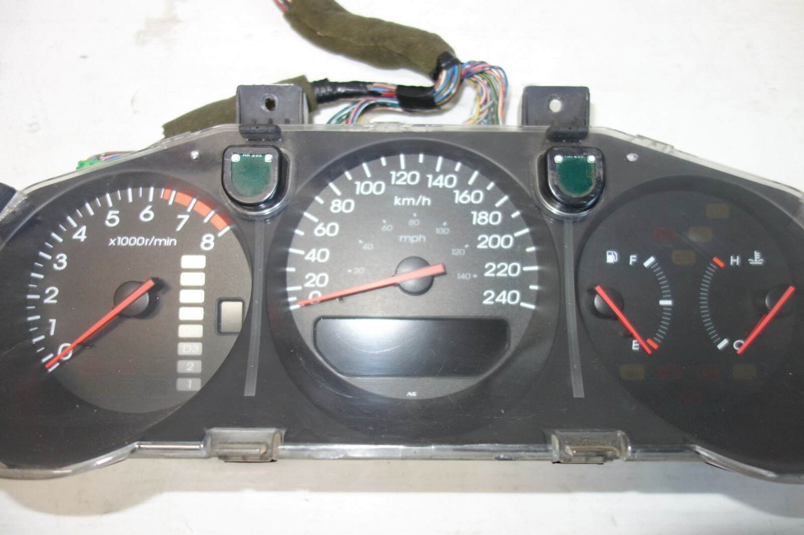 JDM 2002-2003 ACURA 3.2 TL UA5 OEM AUTOMATIC GAUGE CLUSTER 240KM/H SPEEDOMETER