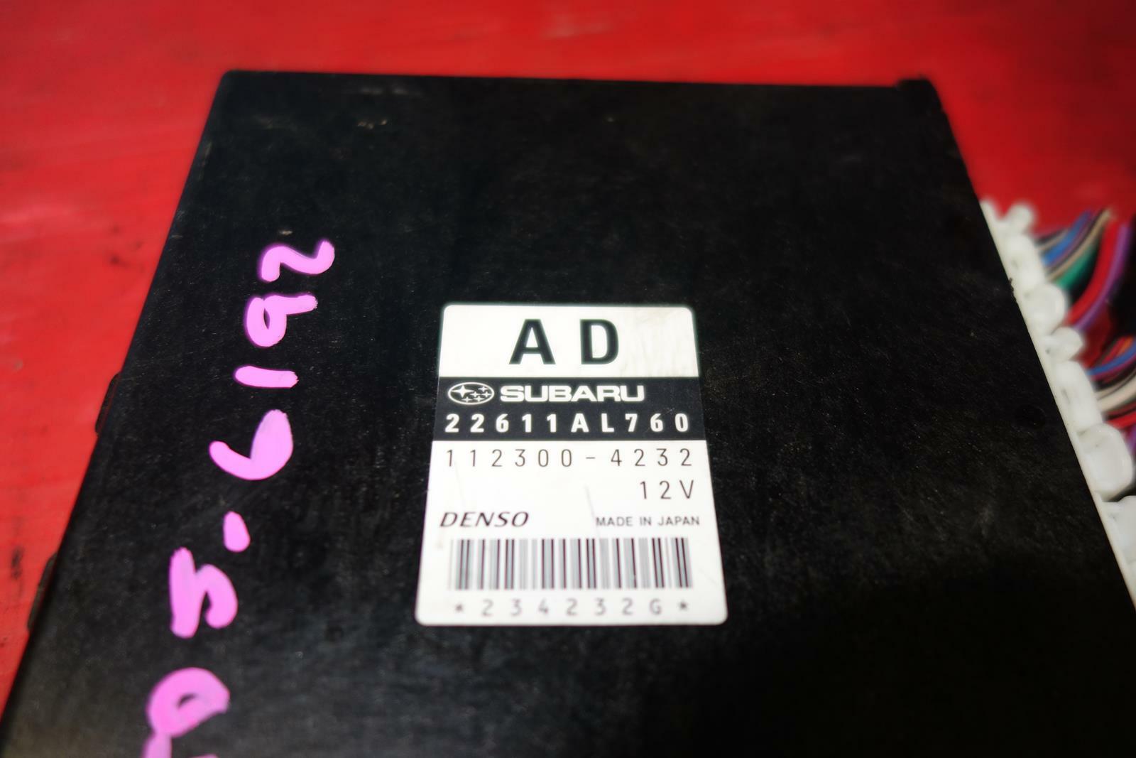 JDM Subaru Legacy BP5 Turbo EJ20 Engine Computer Auto ECU 22611AL760 #6192