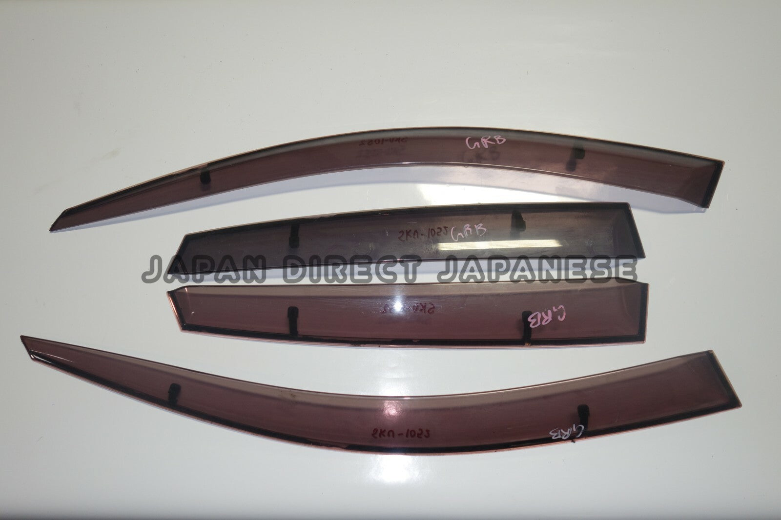 Subaru Impreza STi Hatch Window Visors Rain Guards JDM Rare GRB 2008-2014