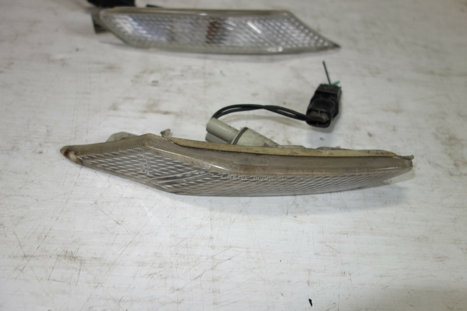 Mazda RX8 RX-8 SE3P OEM Corner Lights Lamps Clear Pair 