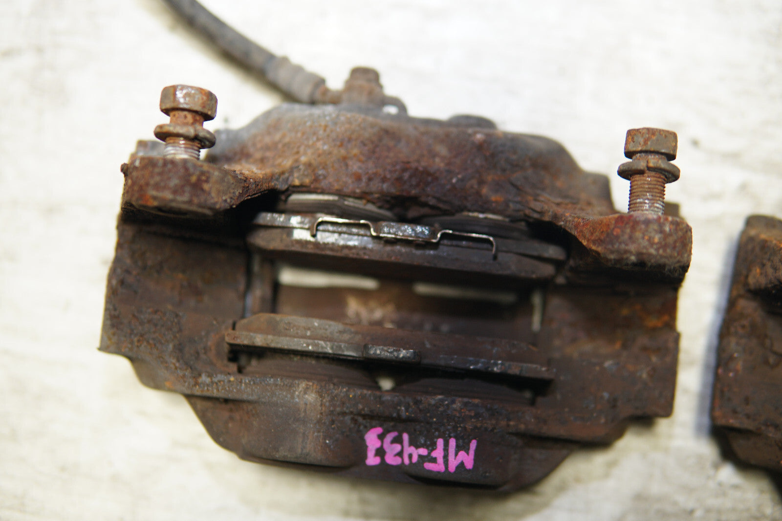 JDM Subaru Impreza WRX Forester Legacy Front Calipers 4 Piston GD GC8 SG5 MF-433