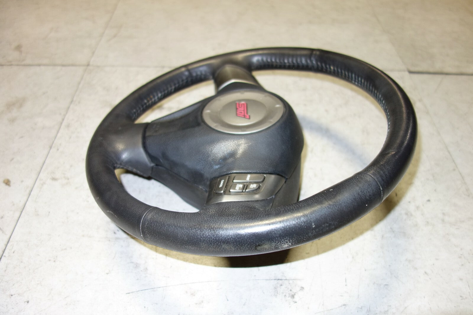 JDM 2008-2014 SUBARU IMPREZA WRX STI GRF GRB STEERING WHEEL & HUB STI V10 RARE