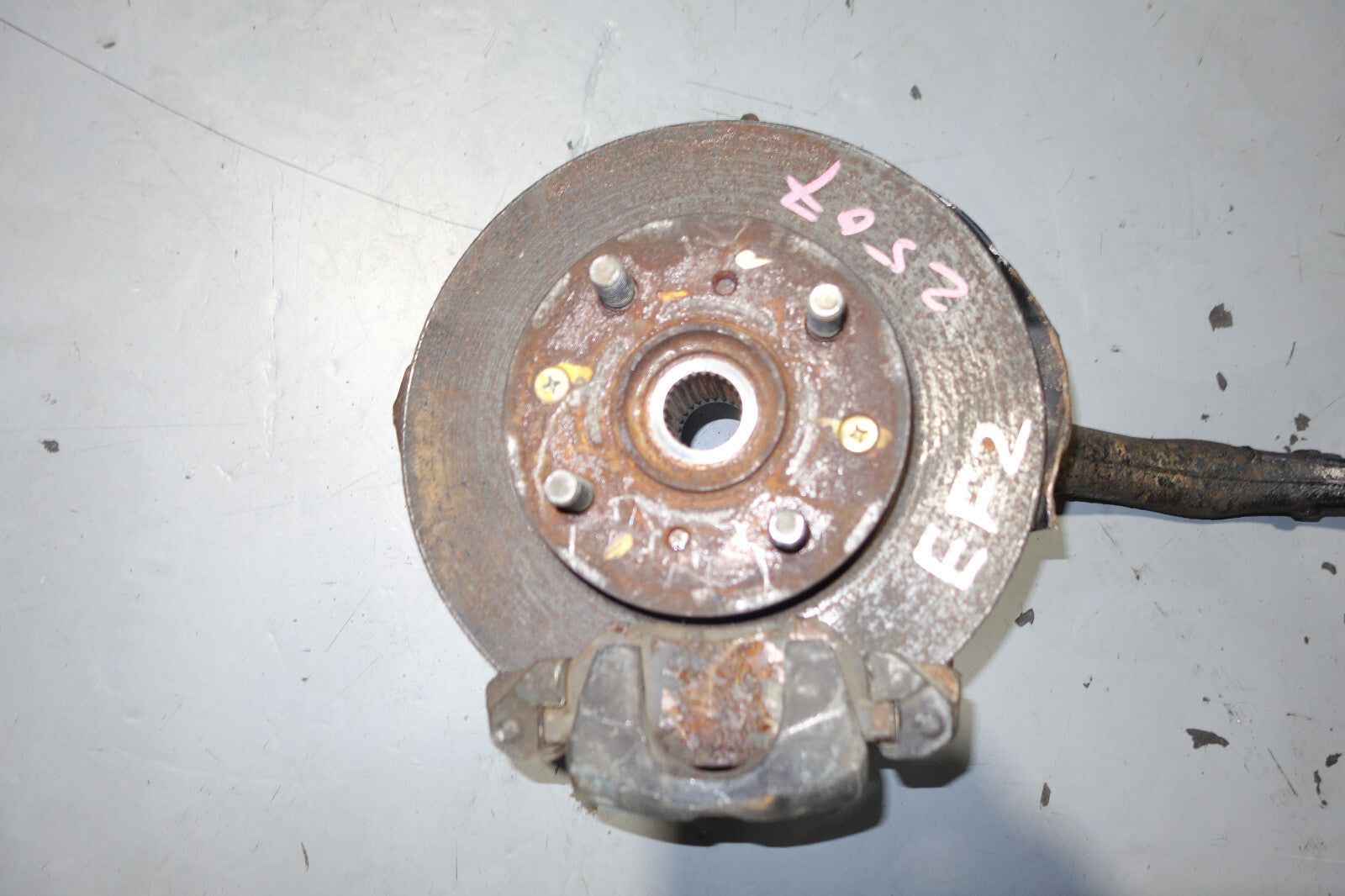 JDM 88-91 GENUINE HONDA CIVIC CRX OEM FRONT HUB KNUCKLE SPINDLE RIGHT SUSPENSION