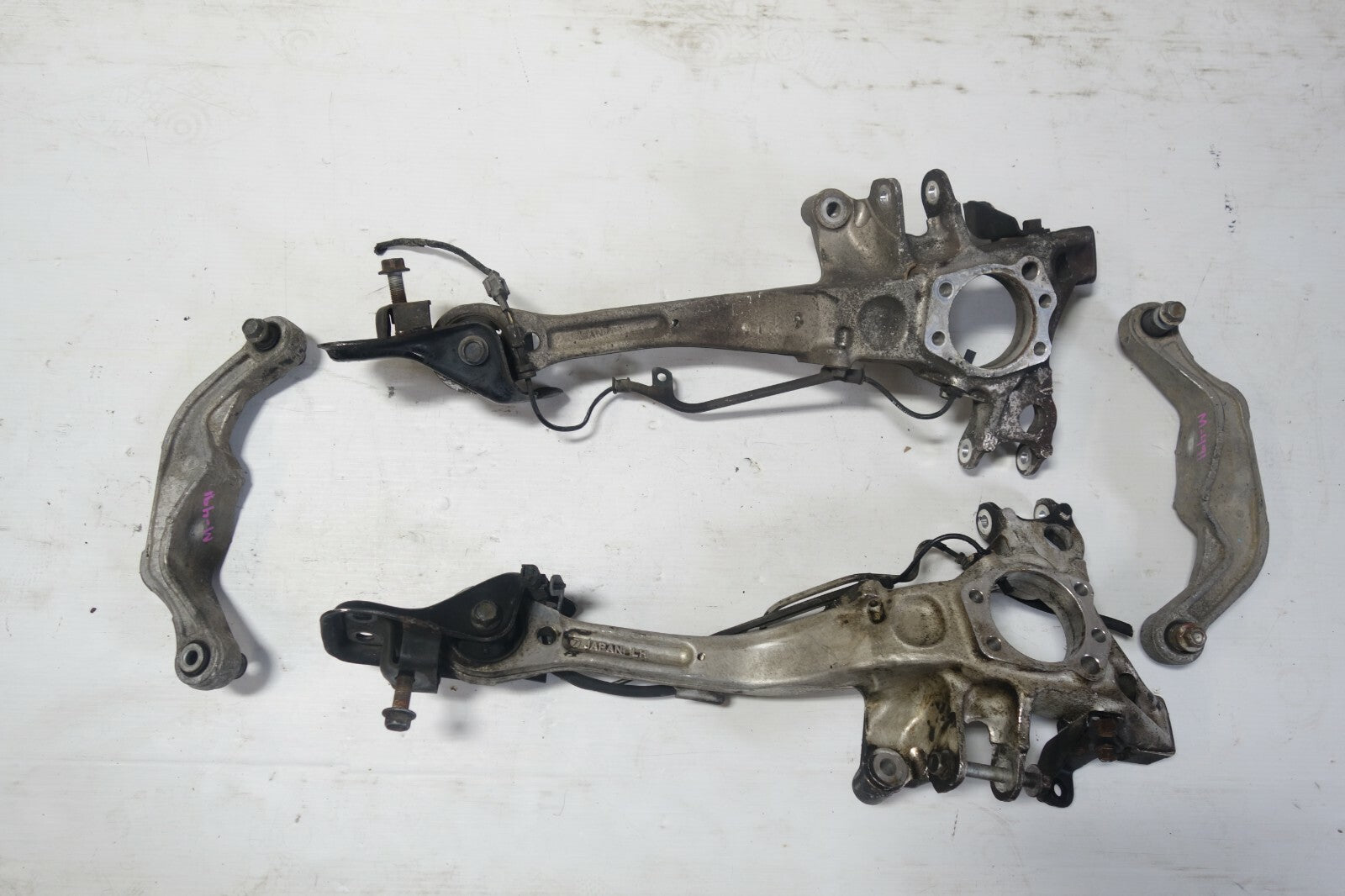 JDM 2005-2009 SUBARU LEGACY OEM REAR ALUMINUM SPEC-B CONTROL ARM TRAILING ARM