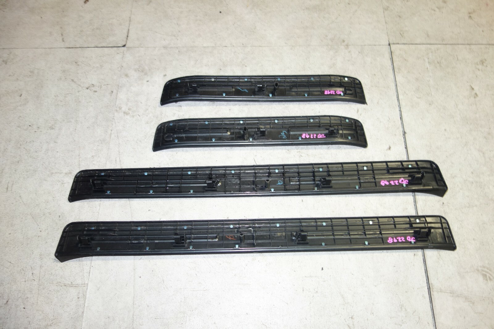 JDM Acura RL Honda Legend OEM Door Sills Scuff Plates Side Steps 2005-2008 KB1