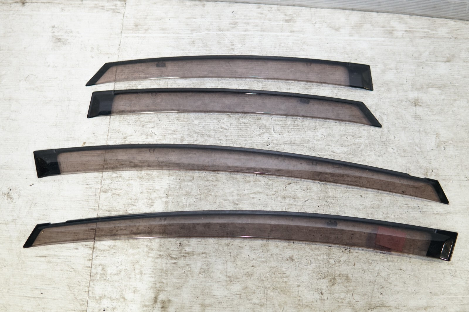 JDM TOYOTA PRIUS OEM WINDOW VISOR RAIN GUARDS ZVW30 2010-2015 MF-464