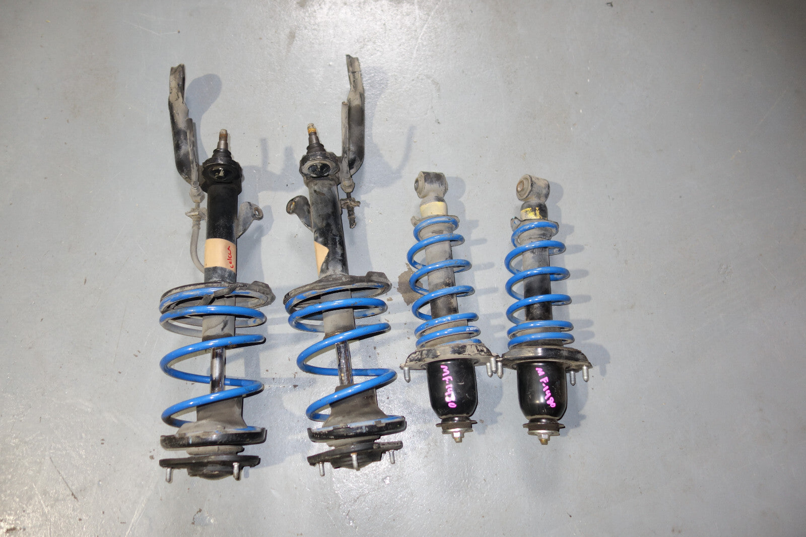 JDM Toyota Celica GTS Superstrut Shocks Coil Downsus Springs Struts ZZT231 00-05