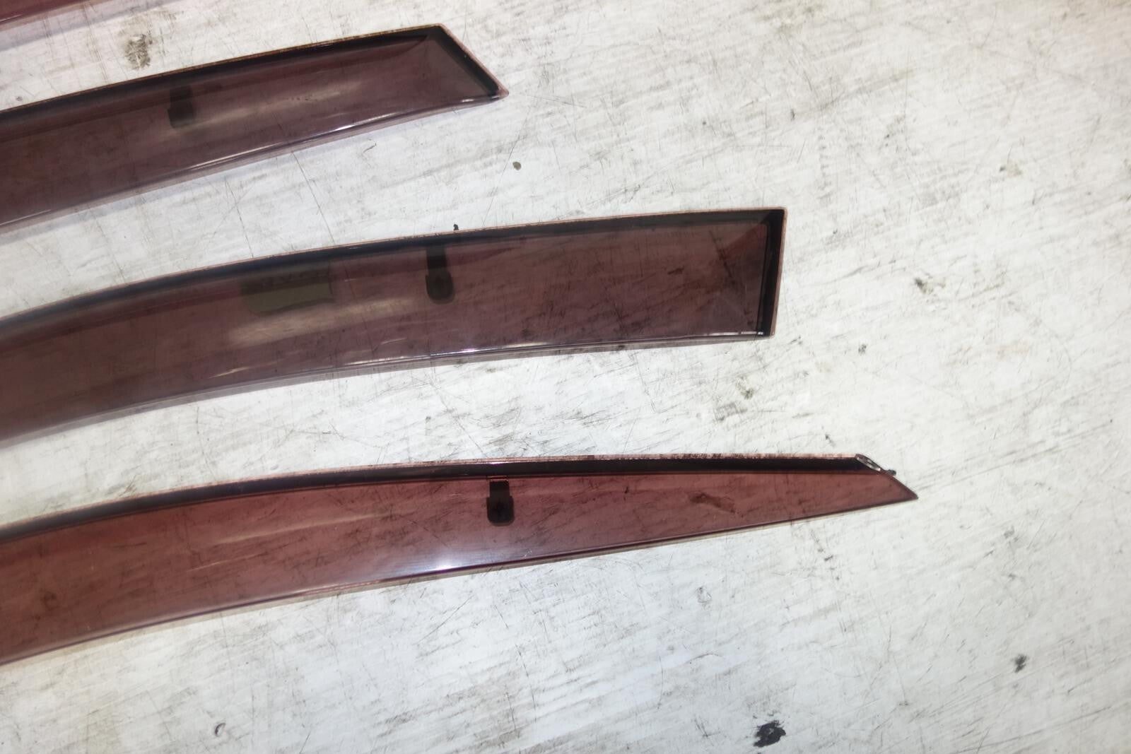 JDM Subaru Impreza WRX STi GVF Sedan Window Visors Rain Guards 2008-2014
