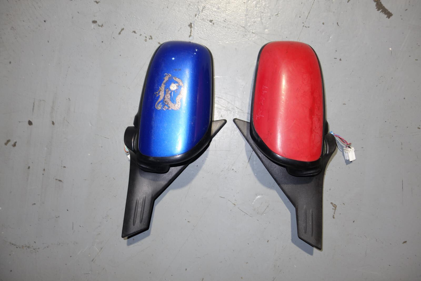 JDM 2002-2007 Subaru Impreza WRX STi V8 Power Folding Mirrors 2002-2007 GDB GD