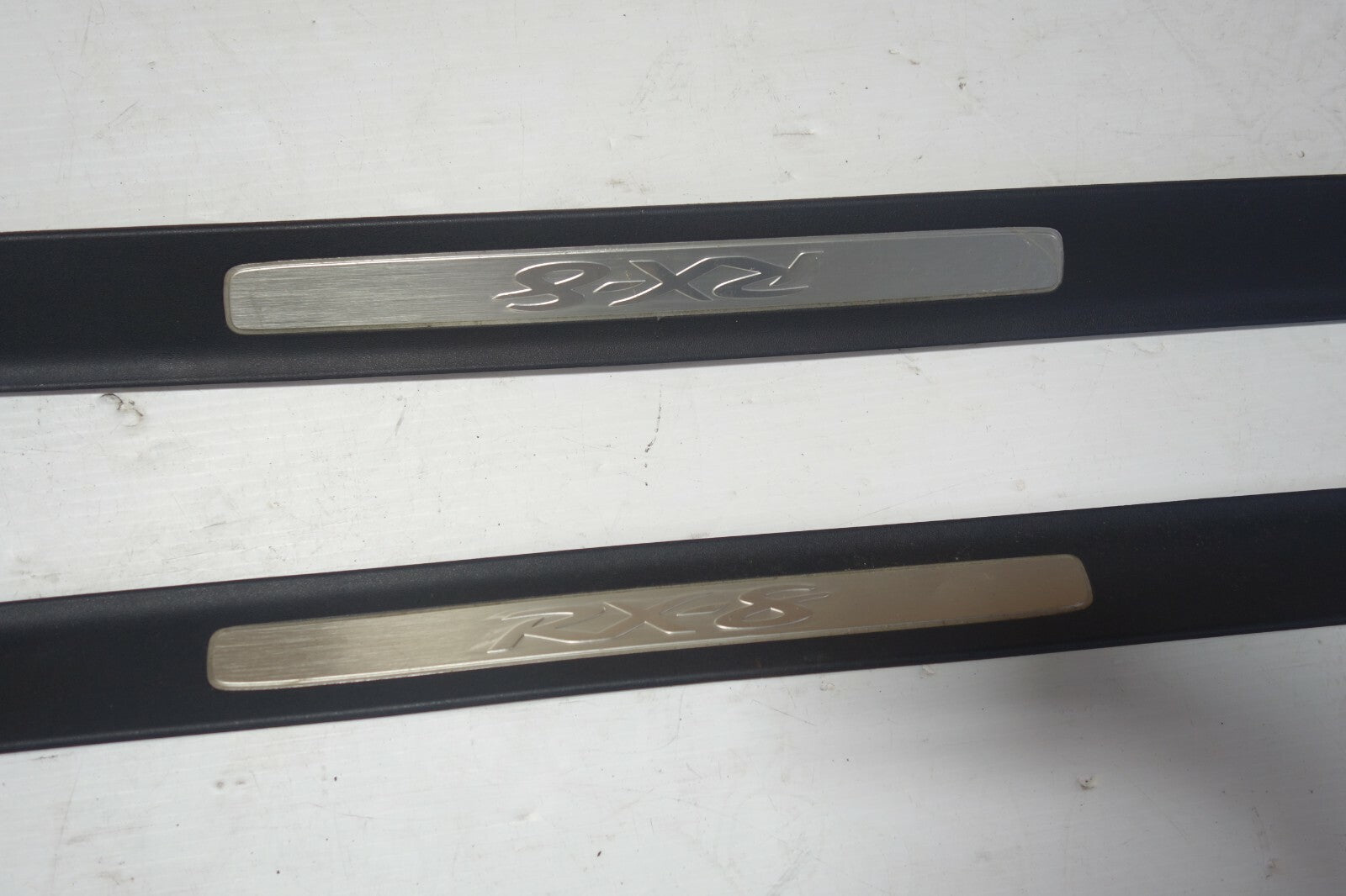 JDM 2004-2008 GENUINE MAZDA RX8  OEM DOOR SILLS TRIM SCUFF PLATES SIDE STEPS