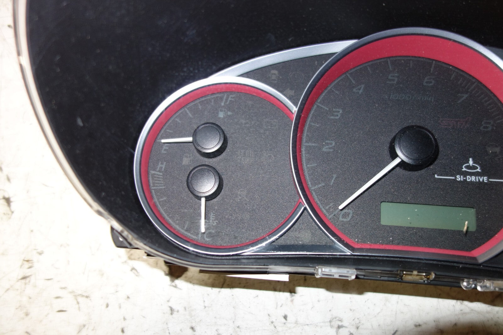 JDM 2008-2014 SUBARU WRX STi V10 MANUAL GAUGE CLUSTER  SPEEDOMETER GRB 260KM/H