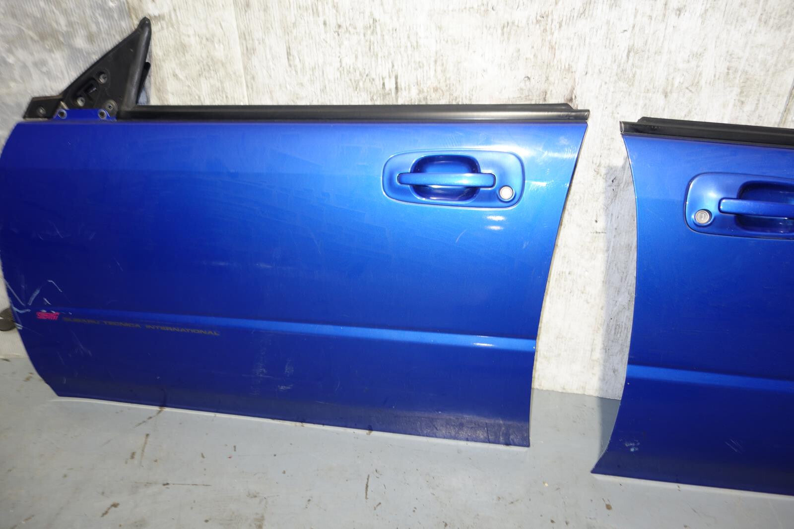 JDM Subaru Impreza WRX STi GDB GD Used OEM Front Doors 2002-2007 Door GG GGB GGA