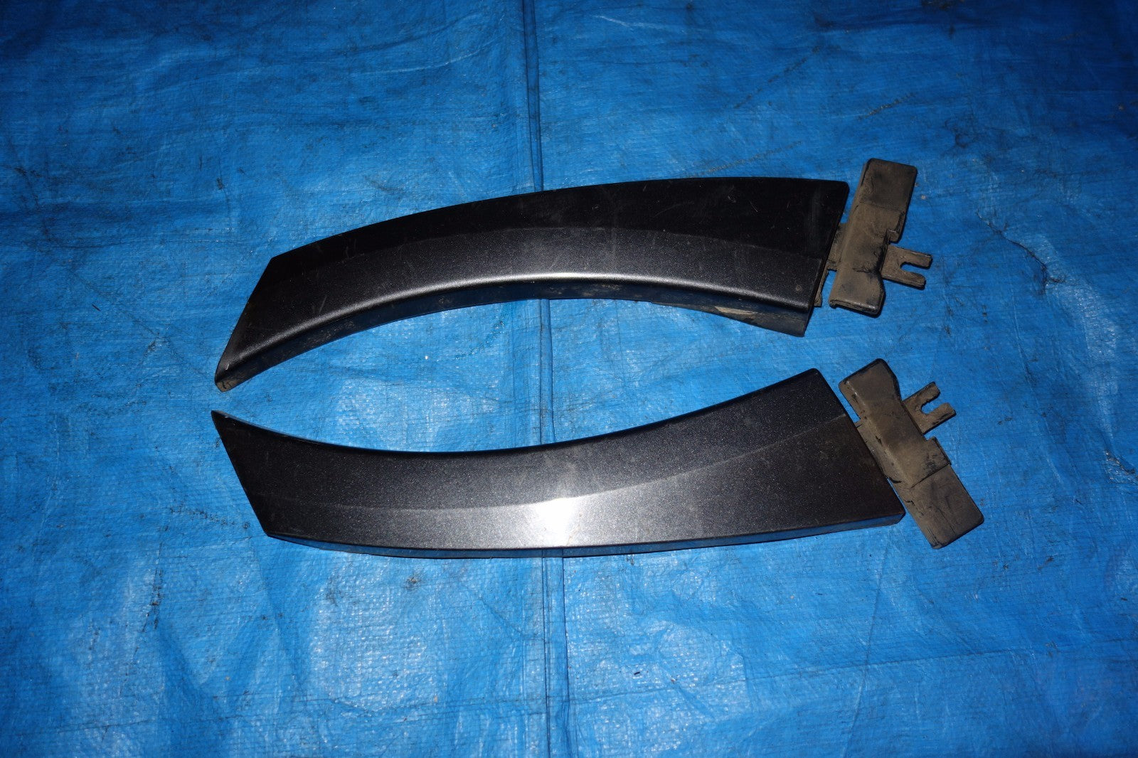 JDM Subaru Legacy OEM Quarter Panel Trim Moulding Molding Black Pair 2005-2009