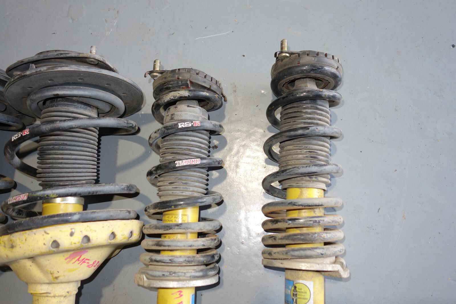 JDM Subaru Legacy Bilstein Shock RS-R Spring Strut Front Rear Suspension 05-09