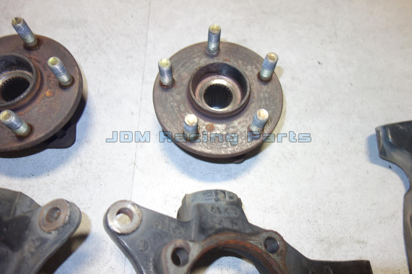 Subaru Impreza WRX Front Hubs Bearings Spindles Knuckle OEM Low Miles 2008-2014