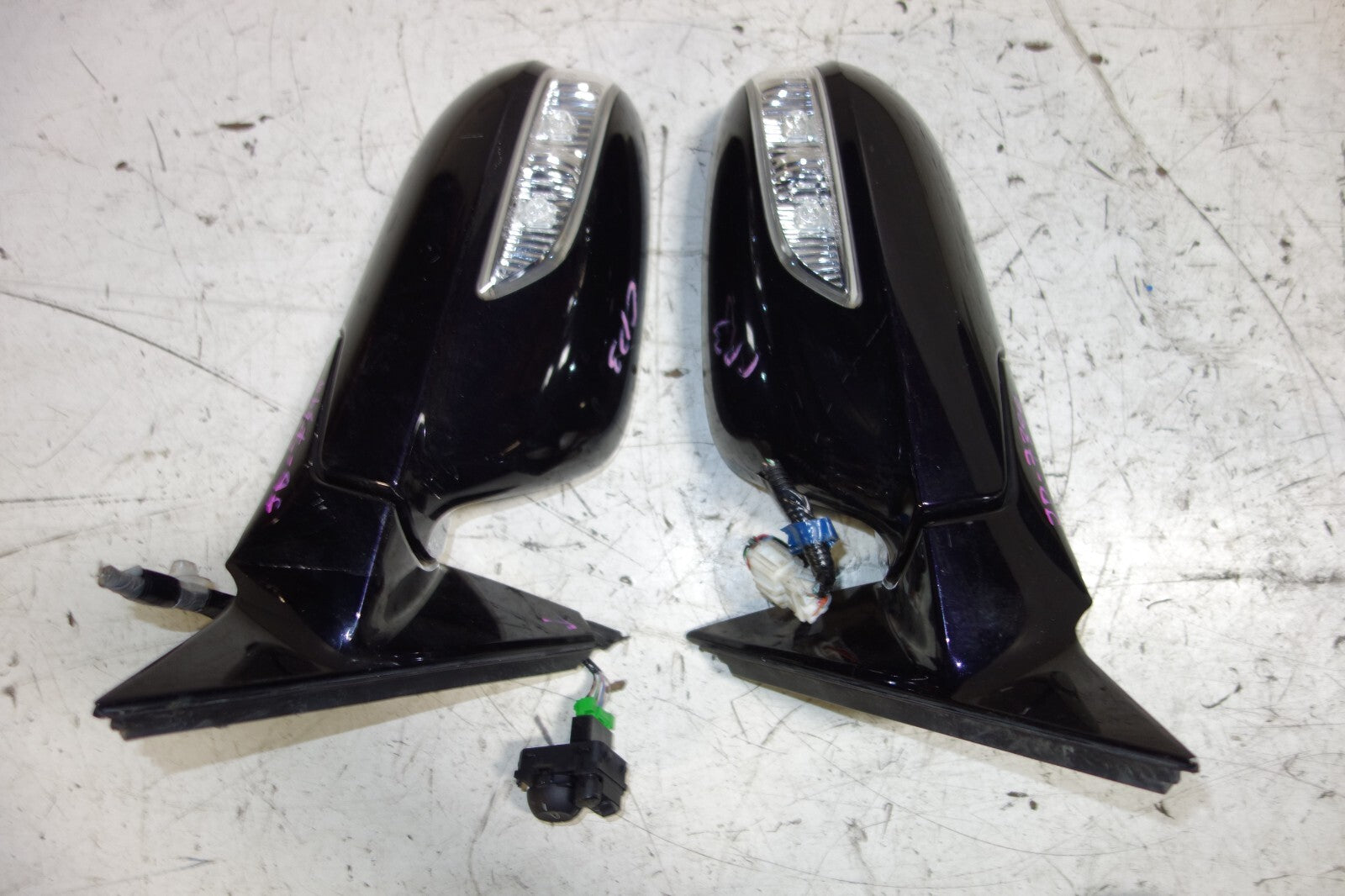 JDM Honda Accord Inspire Power Folding Mirrors & Switch 2008-2012 Sedan CP3