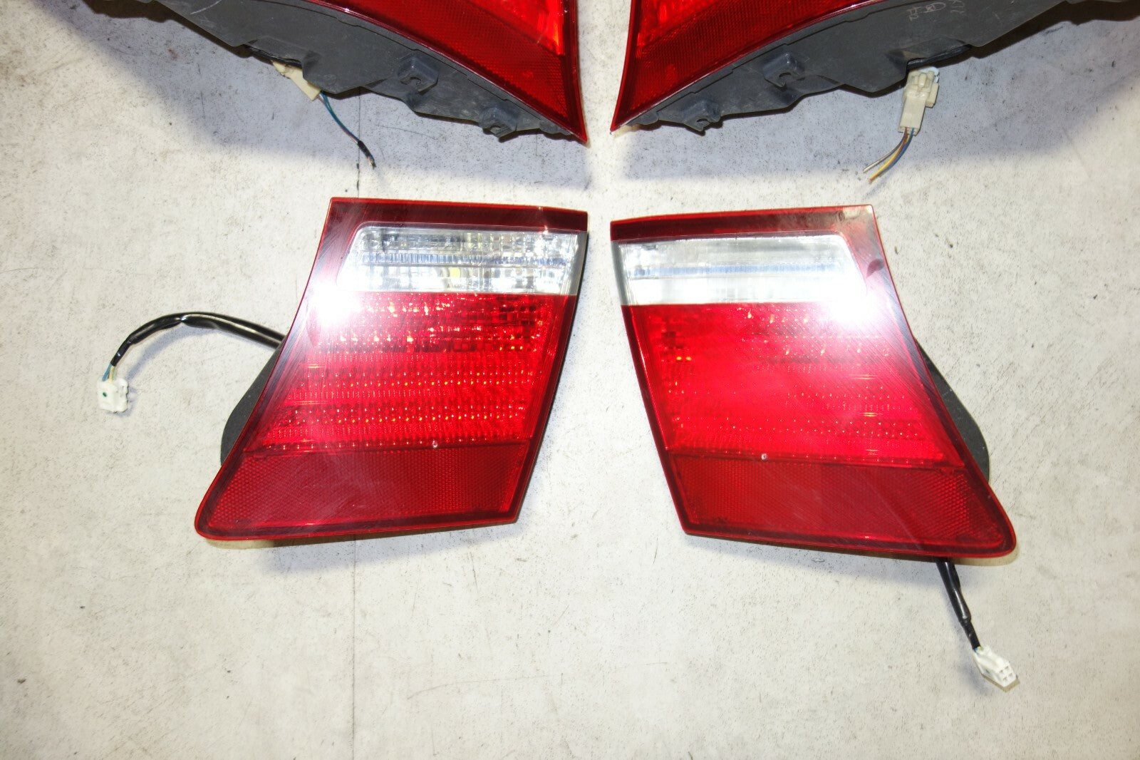 JDM Lexus LS460 Taillights Left & Right 2007 2008 2009 OEM Genuine Tail Lamps