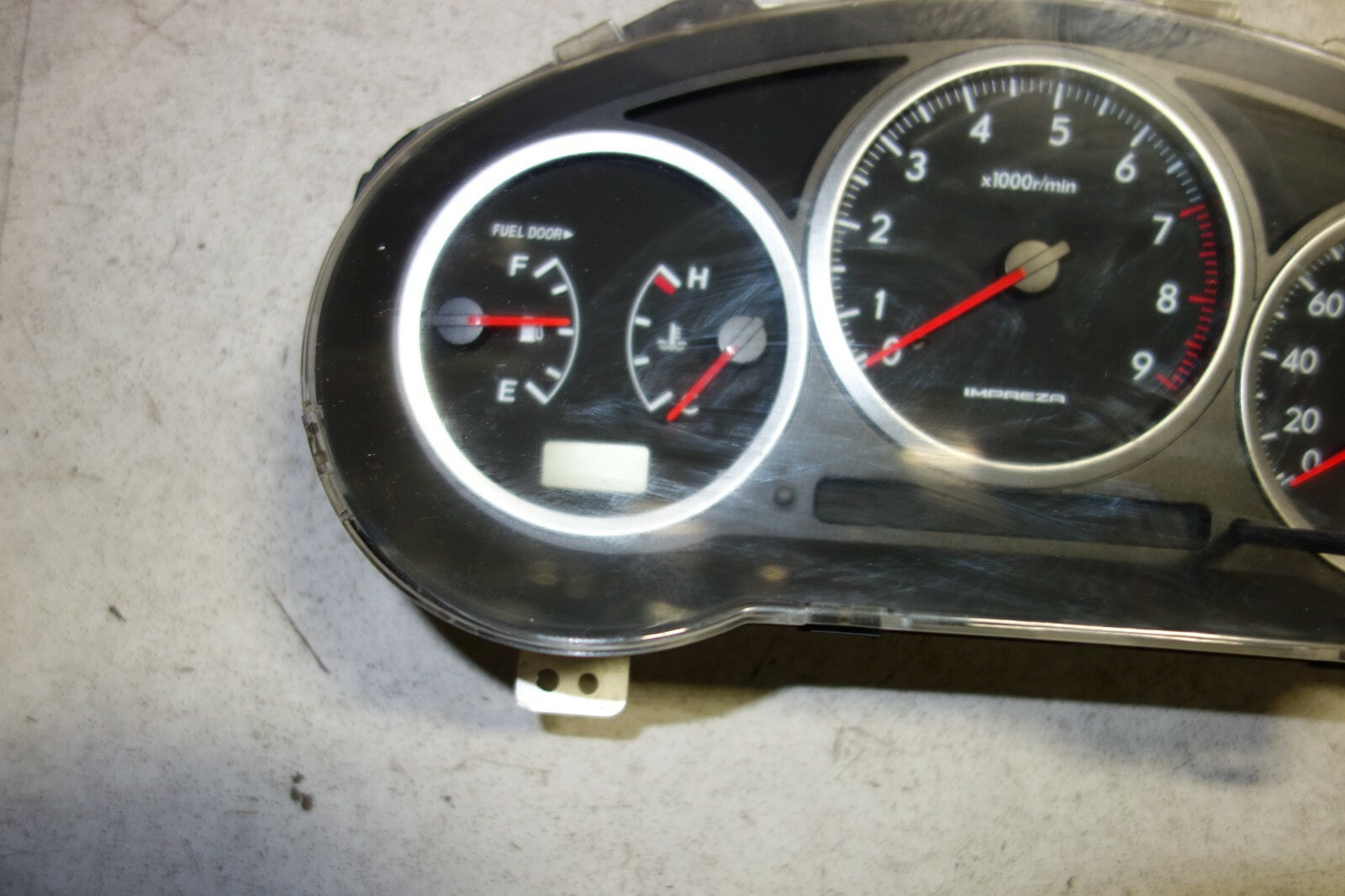 JDM 2004-2007 SUBARU IMPREZA WRX V8 V9 5SPEED MANUAL GAUGE CLUSTER SPEEDOMETER