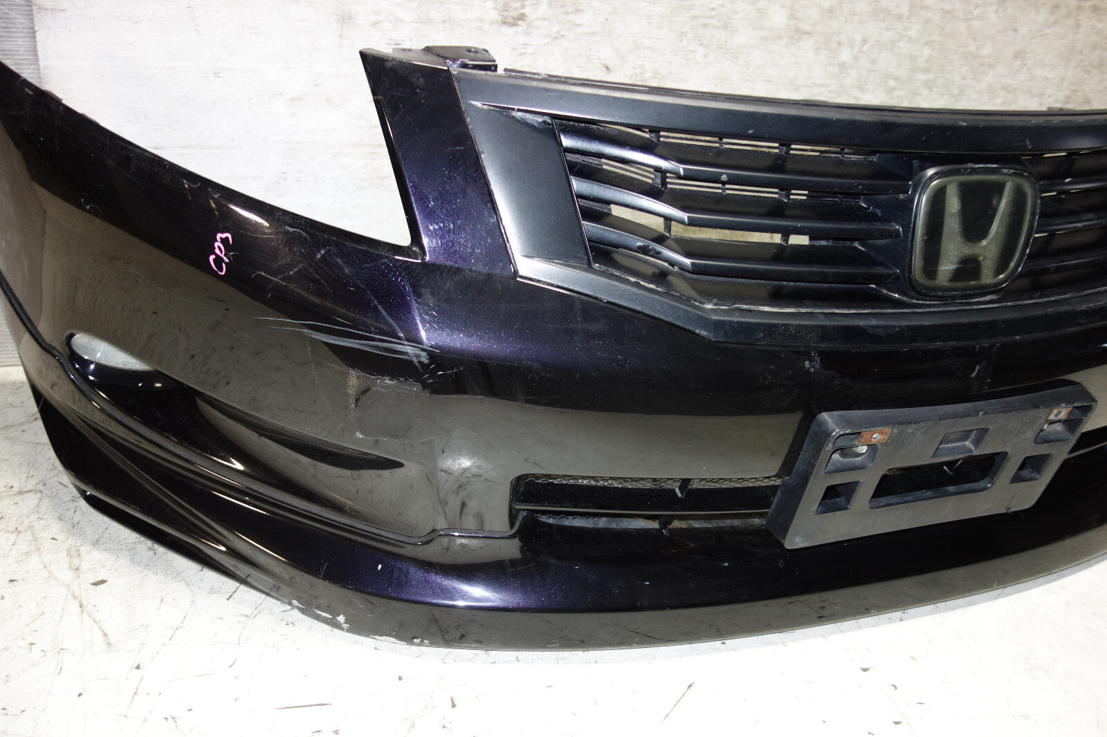 JDM Honda Accord Inspire CP3 OEM Front Bumper Grille Mugen Lip 2008-2012 Sedan o