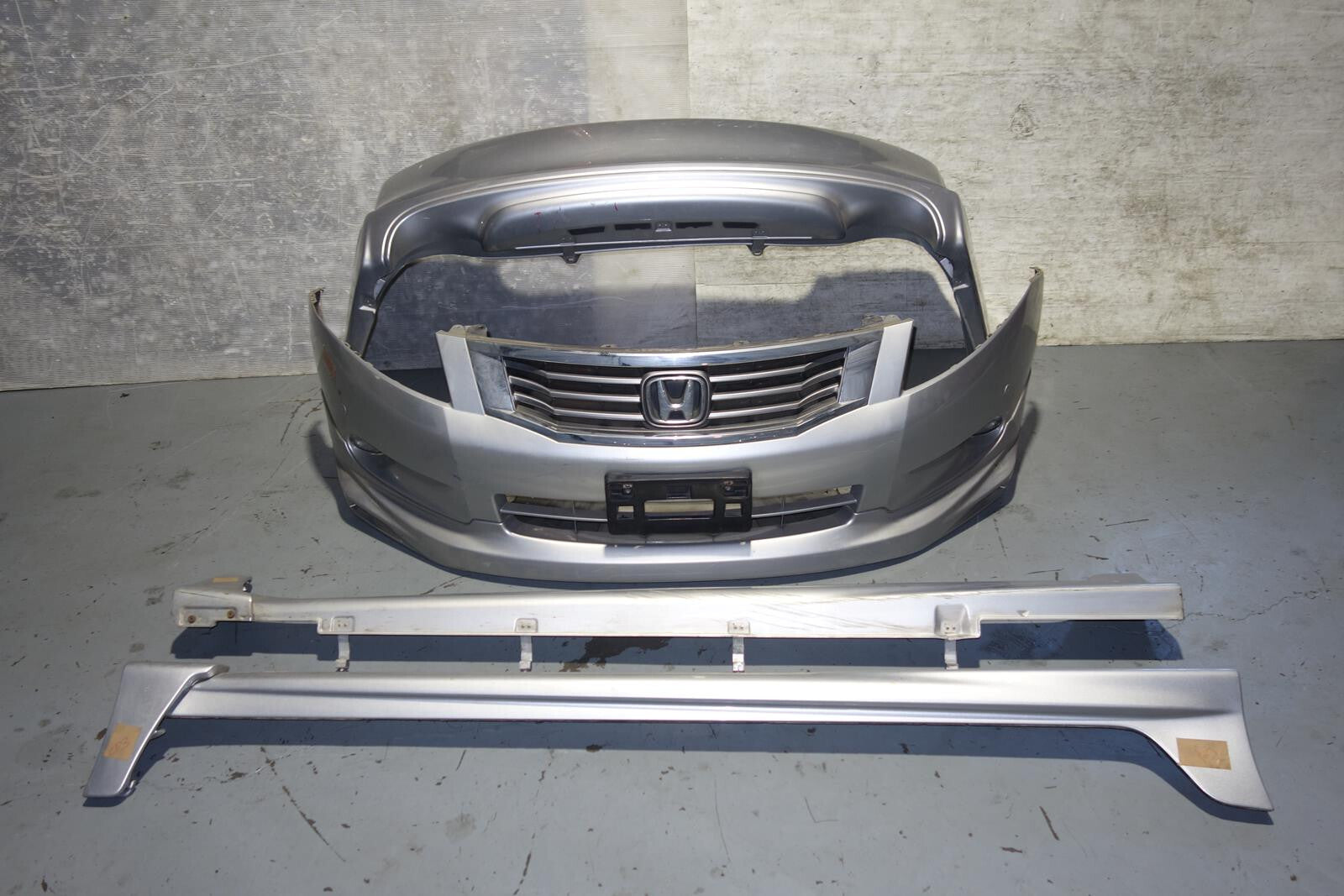 JDM 2008-2012 Honda Accord Inspire CP3 OEM Bumper Mugen Lip Side Skirts 4-Door