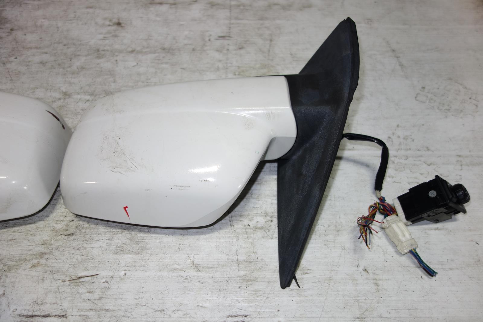 JDM Nissan X-Trail Power Folding Door Mirrors Pair Auto Flip PNT30 2002-2006