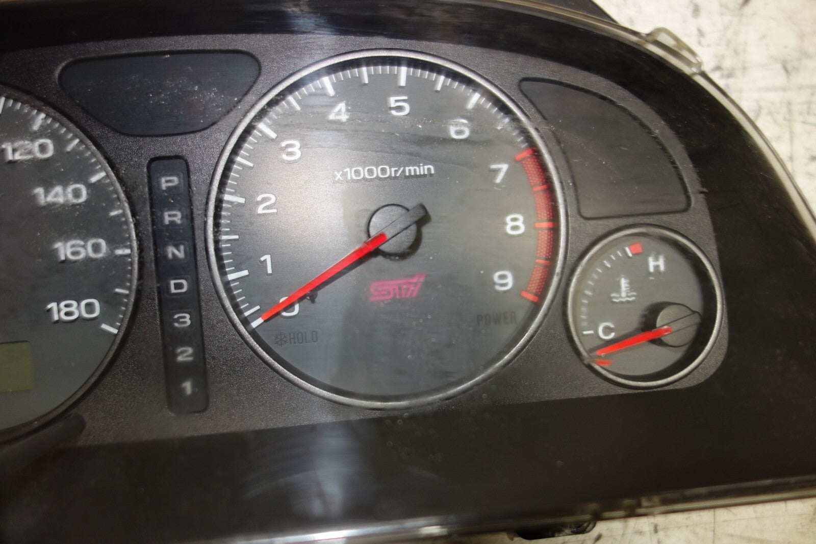 JDM SUBARU FORESTER STi SF5 AUTOMATIC GAUGE CLUSTER  SPEEDOMETER 1998-2002