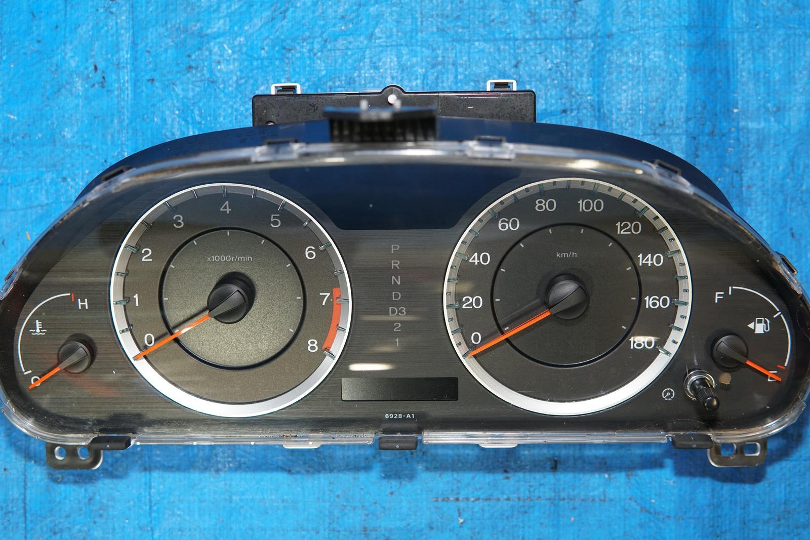 JDM Honda Accord CP3 Gauge Cluster Speedometer 2008-2010 Automatic 180 km/h