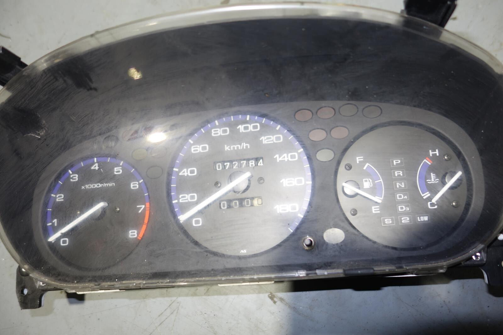 JDM 96-2000 HONDA CIVIC DOMANI ACURA 1.6 EL GAUGE CLUSTER AUTOMATIC SPEEDOMETER