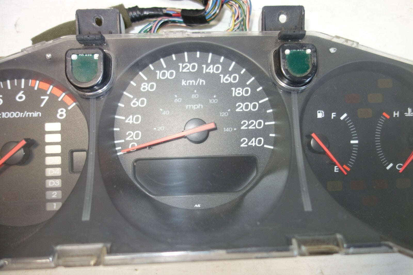 JDM 2002-2003 ACURA 3.2 TL UA5 OEM AUTOMATIC GAUGE CLUSTER 240KM/H SPEEDOMETER