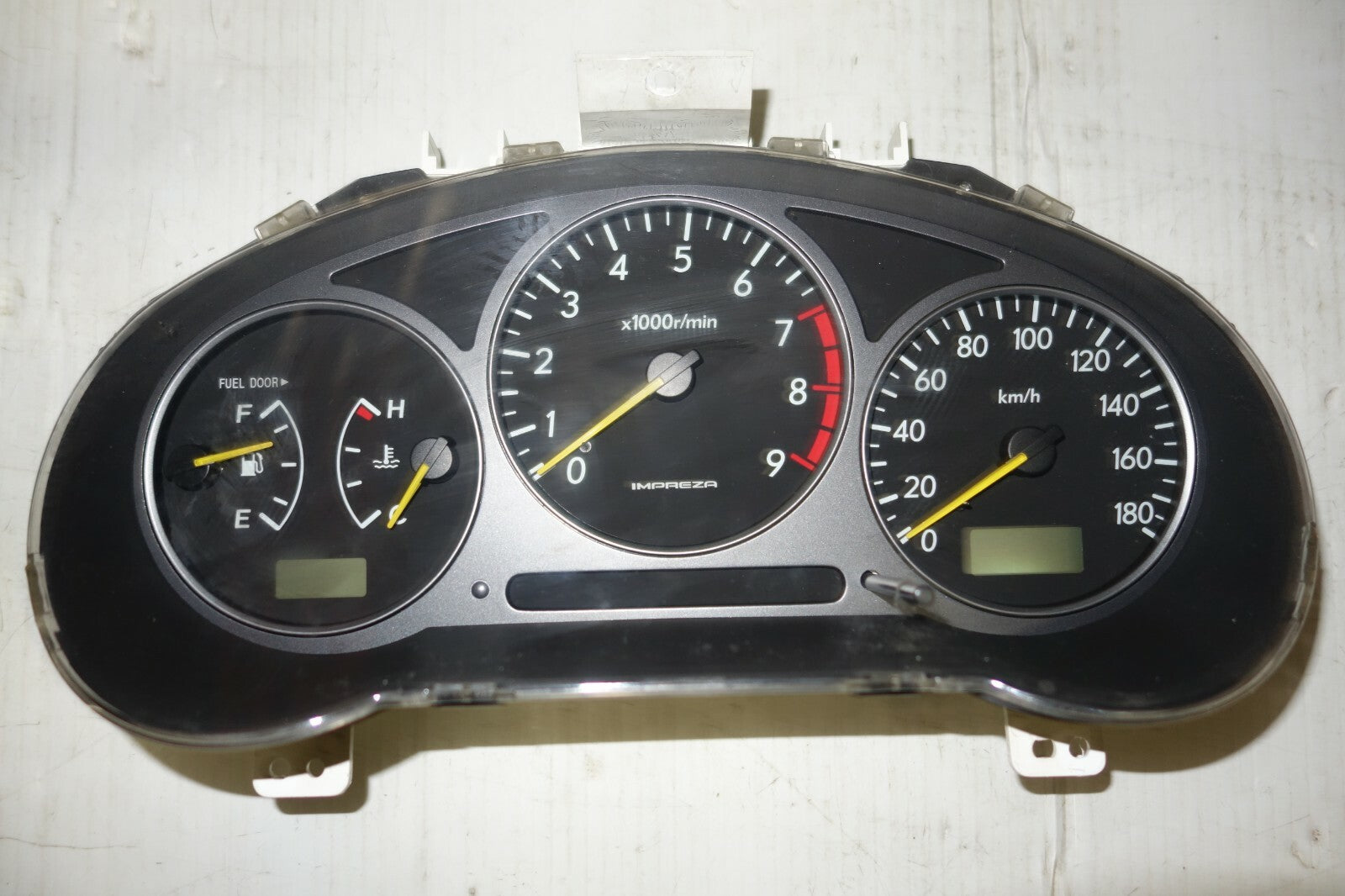 JDM 2002-2003 SUBARU IMPREZA WRX V7  MANUAL 5 SPEED GAUGE CLUSTER  SPEEDOMETER