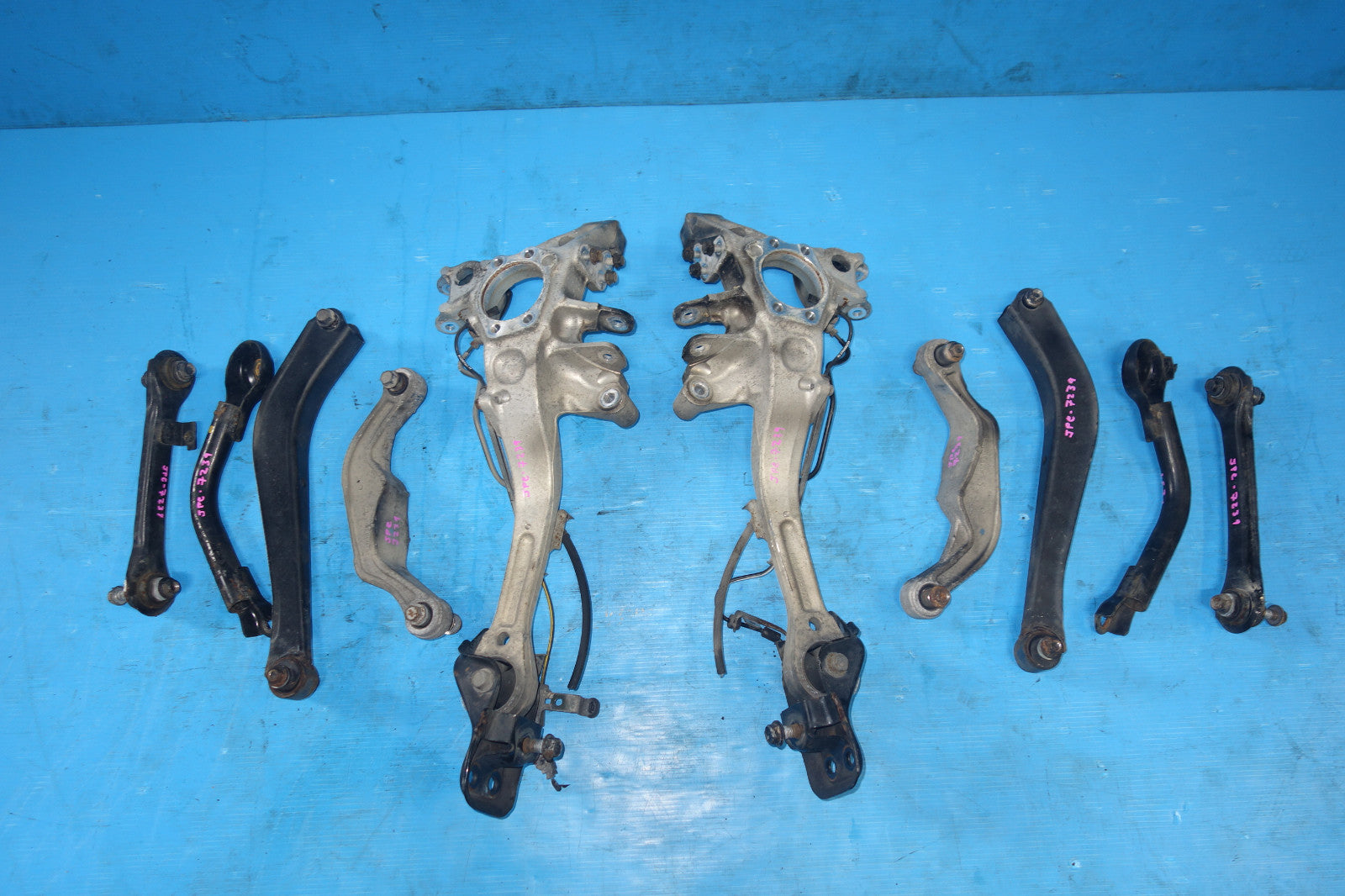 JDM Subaru Legacy Spec-B Rear Aluminum Trailing Arm Control Arms 2005-2009 BP BL