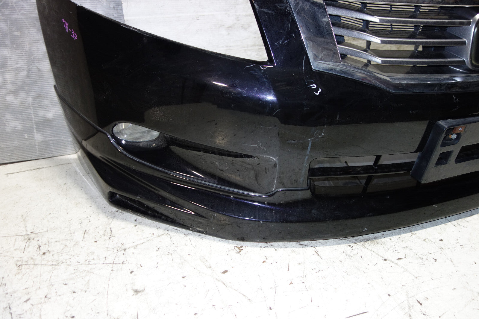 JDM Honda Accord Inspire CP3 OEM Front Bumper Grille Mugen Lip 2008-2012 Sedan
