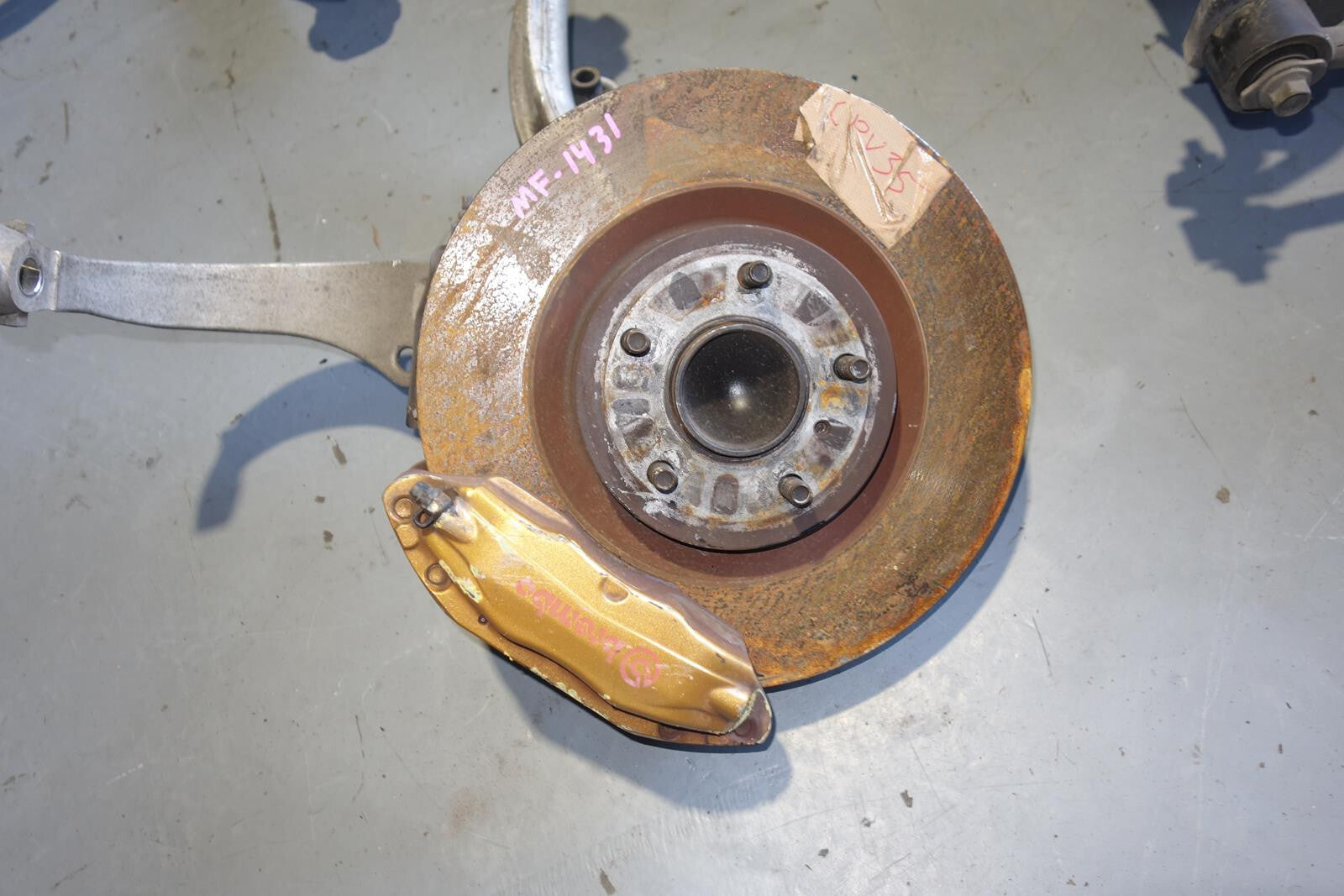 03-07 Infiniti G35 Coupe Front Rear M/T LSD Differential Brembo Brakes Subframe