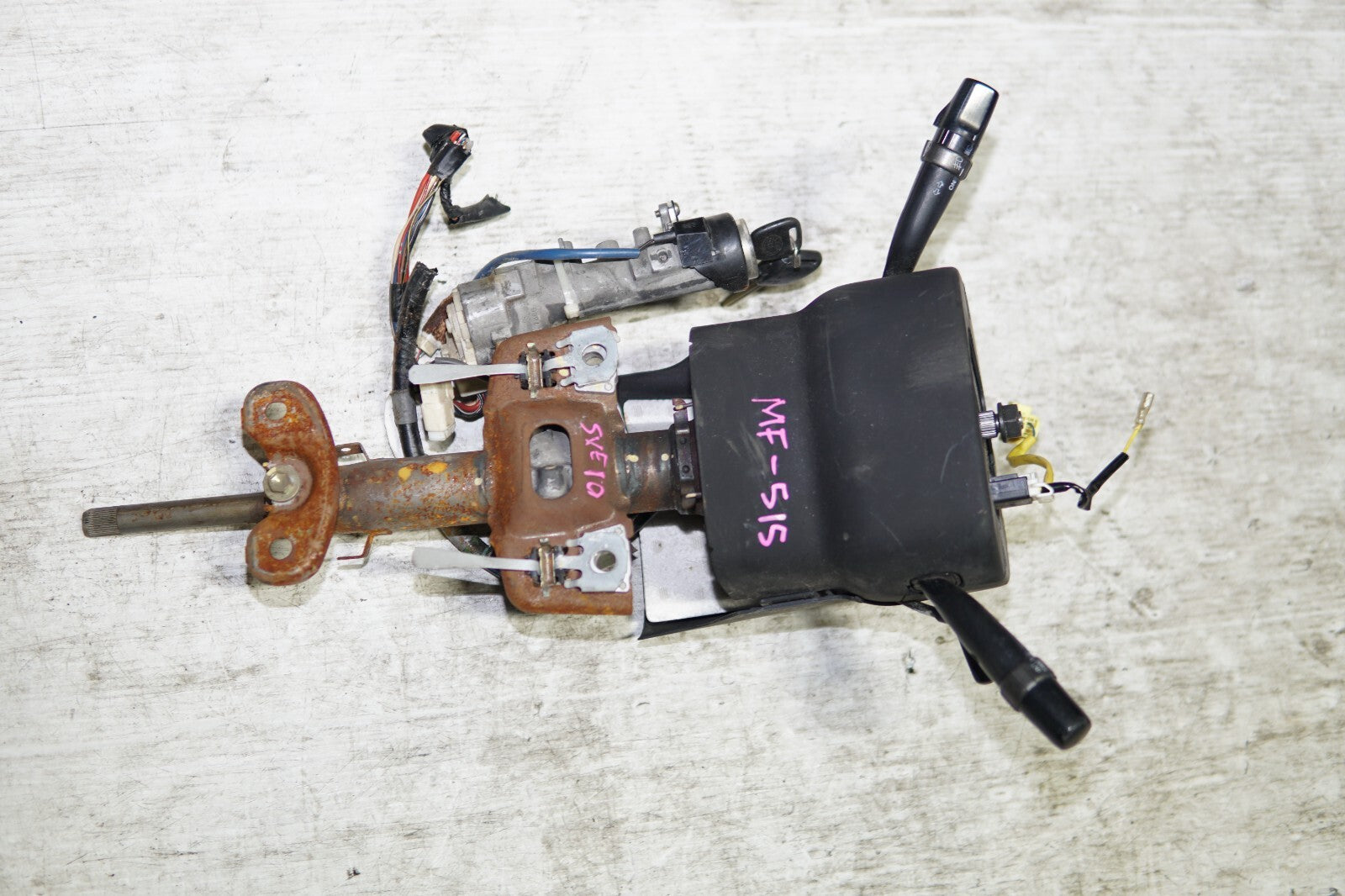 JDM 2001-2005 TOYOTA  ALTEZZA RIGHT HAND DRIVE OEM STEERING COLUMN RHD MF-515