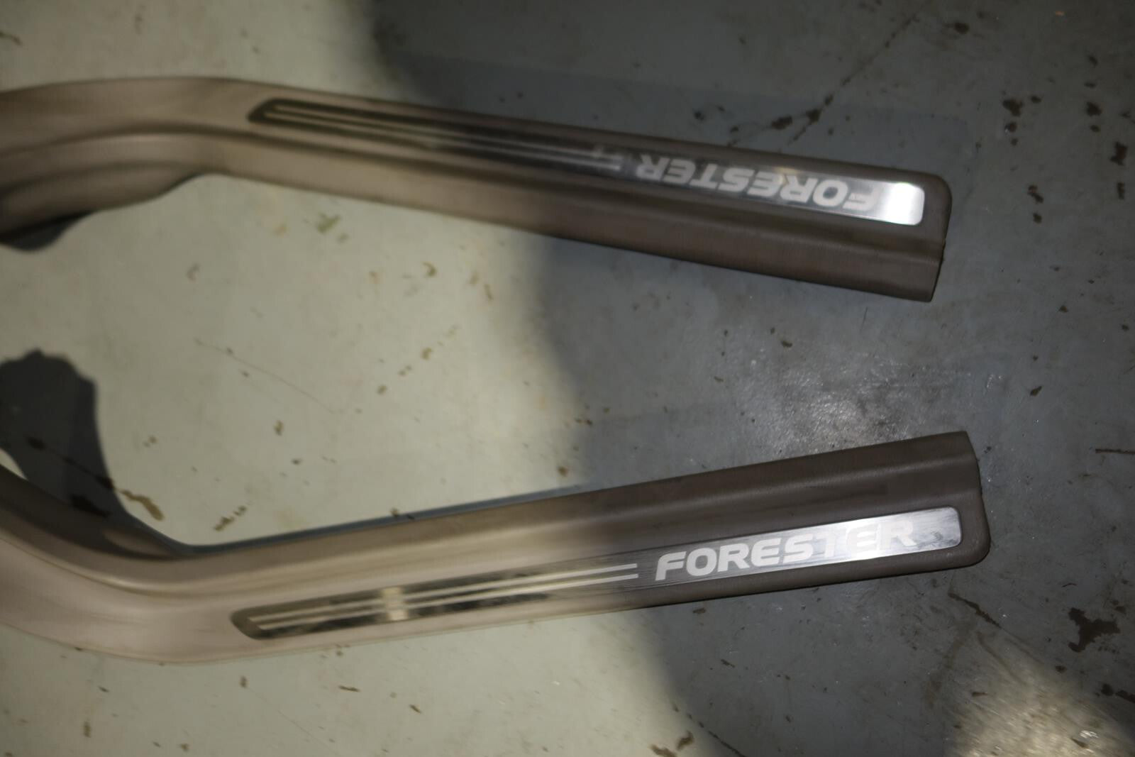 JDM Subaru Forester Door Sills Scuffs Kick Plates Steps 2003-2008 SG SG5 SG9