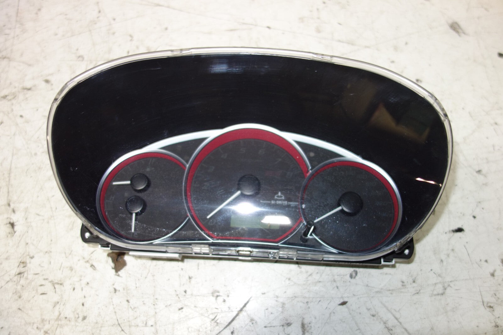 JDM 2008-2014 SUBARU WRX STi V10 MANUAL GAUGE CLUSTER  SPEEDOMETER GRB 260KM/H