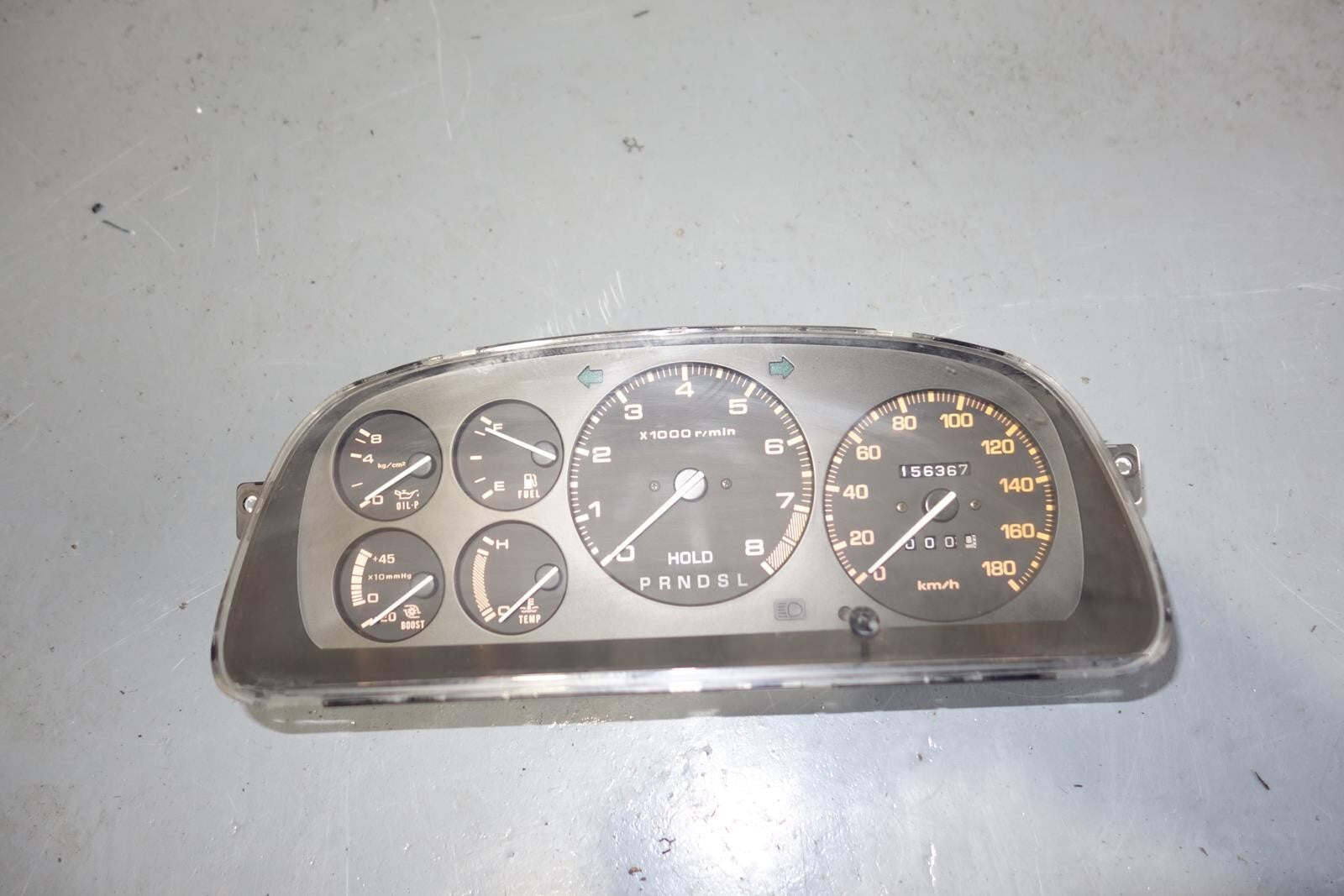 JDM 1986-1991 MAZDA RX-7 RX7 FC3S GAUGE CLUSTER 5SPEED SPEEDOMETER KM/H MF-947