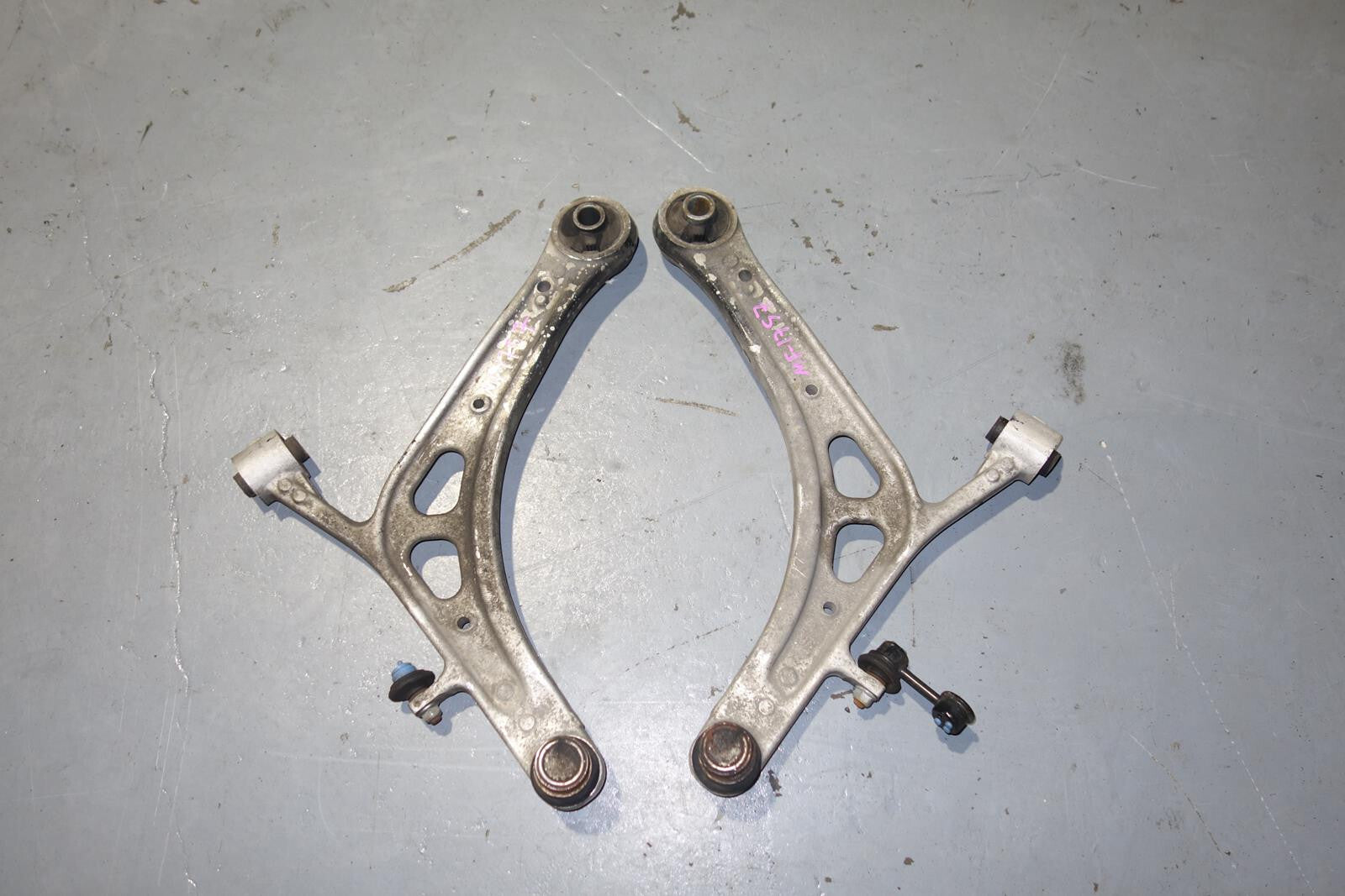 JDM Subaru Legacy Spec B Aluminum Front Lower Control Arms Pair 2005-2009