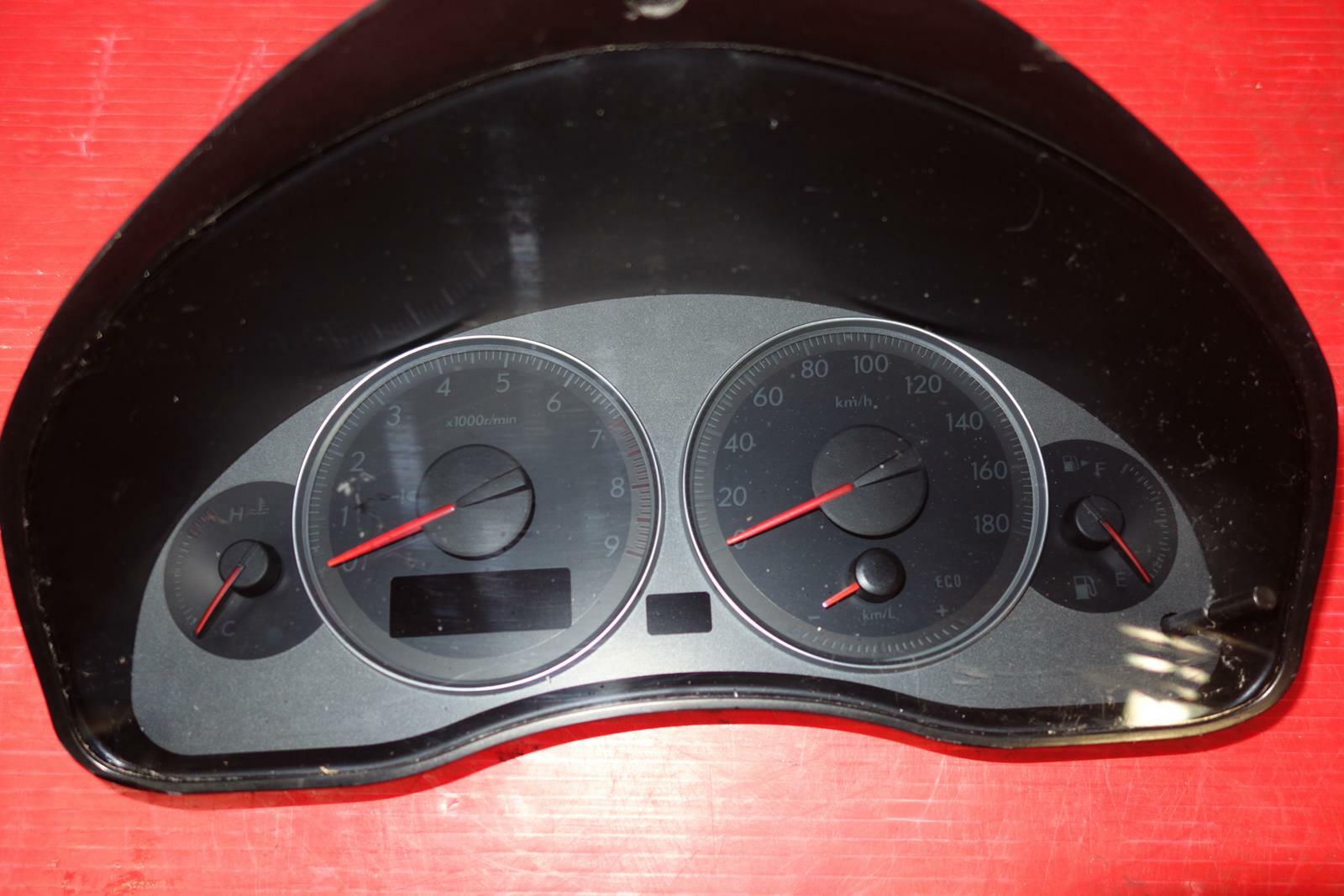 JDM Subaru Legacy BP5 Turbo Gauge Cluster Speedometer Manual 2005-2009 #6182