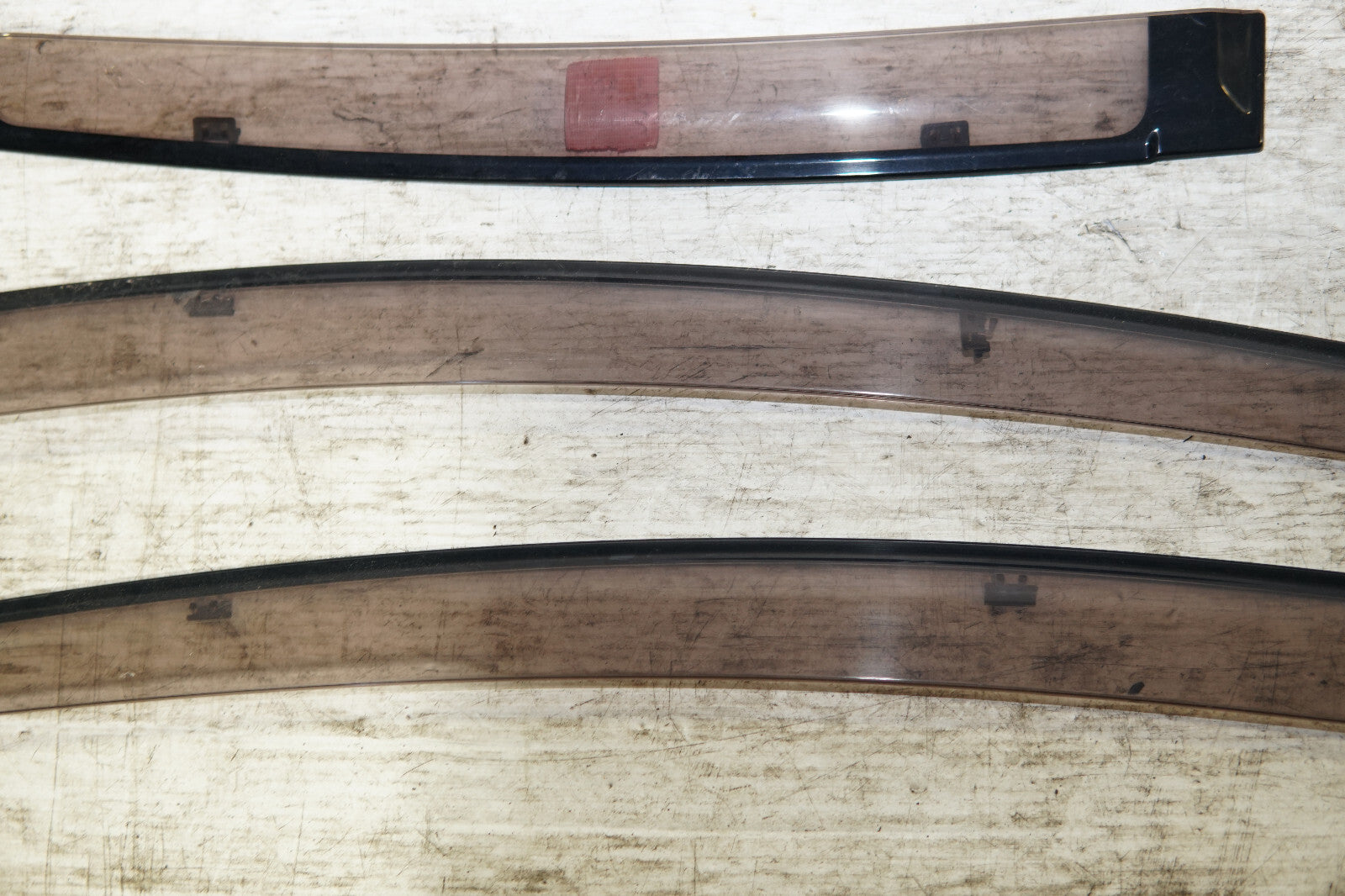 JDM Toyota Prius Window Visors RainGuards Left & Right 2010-2015 ZVW30 Japan
