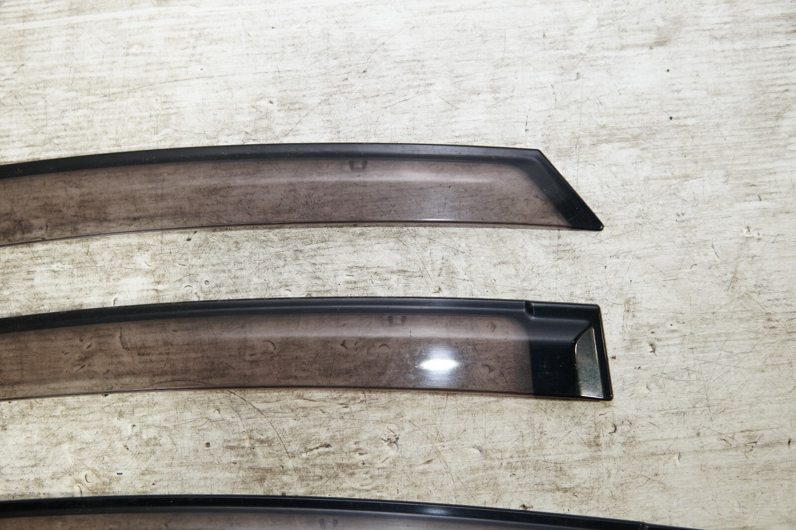 JDM TOYOTA PRIUS OEM WINDOW VISOR RAIN GUARDS ZVW30 2010-2015 MF-495