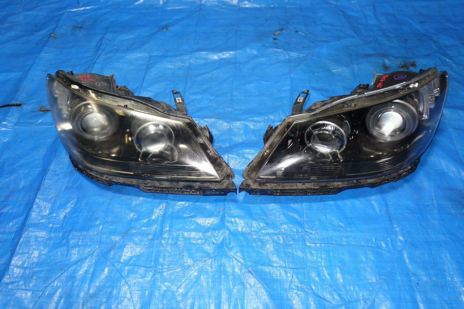 JDM Acura RL HID Headlights Head Lamps Pair 2005-2008 Honda Legend KB1 Stanley