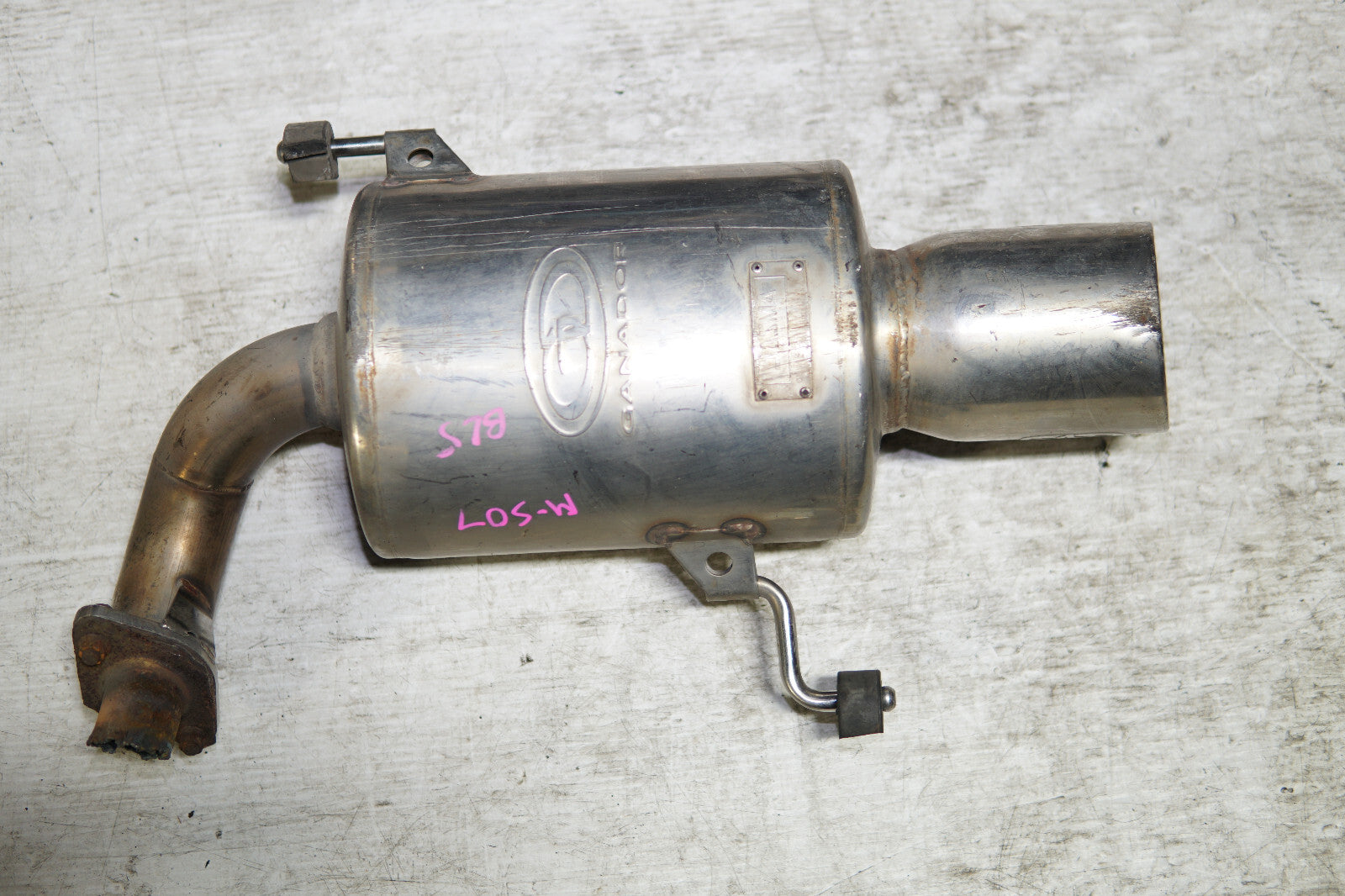 JDM Subaru Legacy / Outback Ganador Exhaust Muffler Only one  2005-2009 MF-507