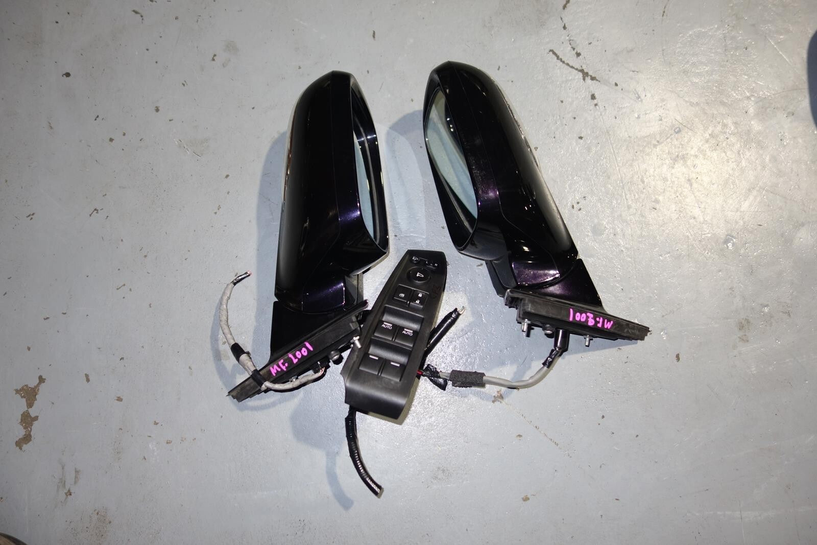 JDM 2008-2012 HONDA ACCORD CP3 POWER FOLDING MIRRORS SWITCH AUTO FLIP OEM